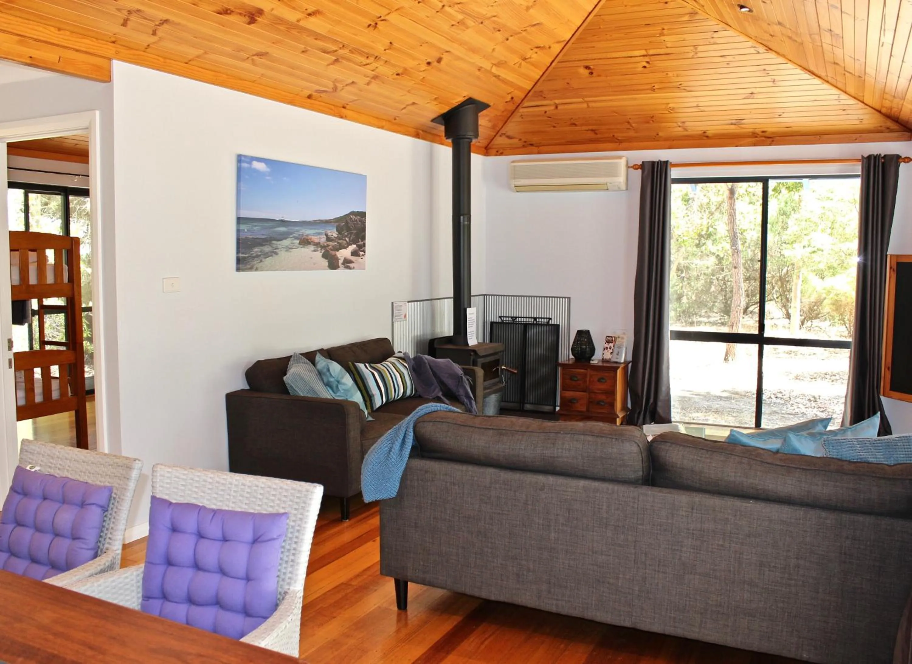 Living room in Ellensbrook Cottages