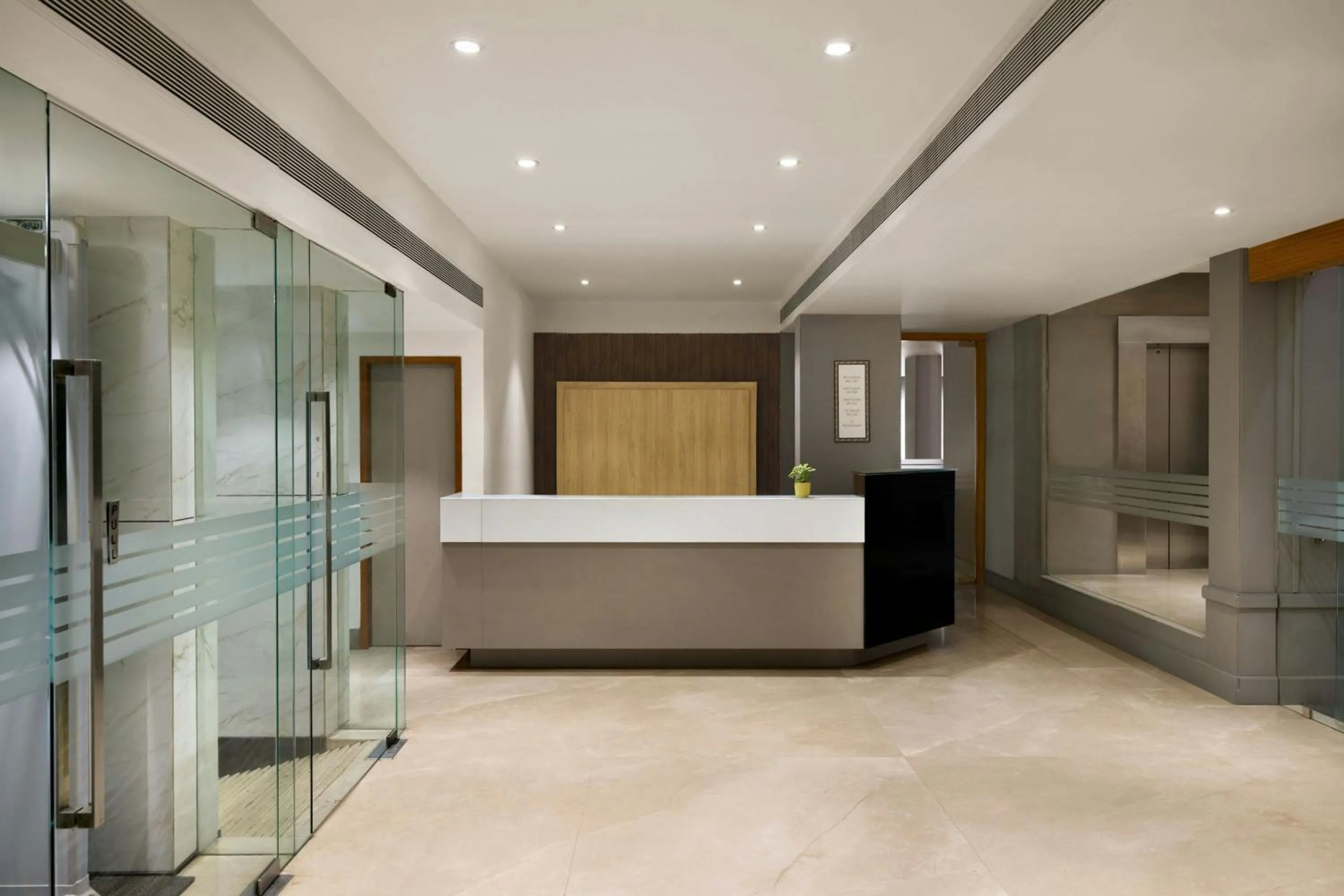 Lobby or reception in The Fern Residency Woodland, Pune, Series by Marriott