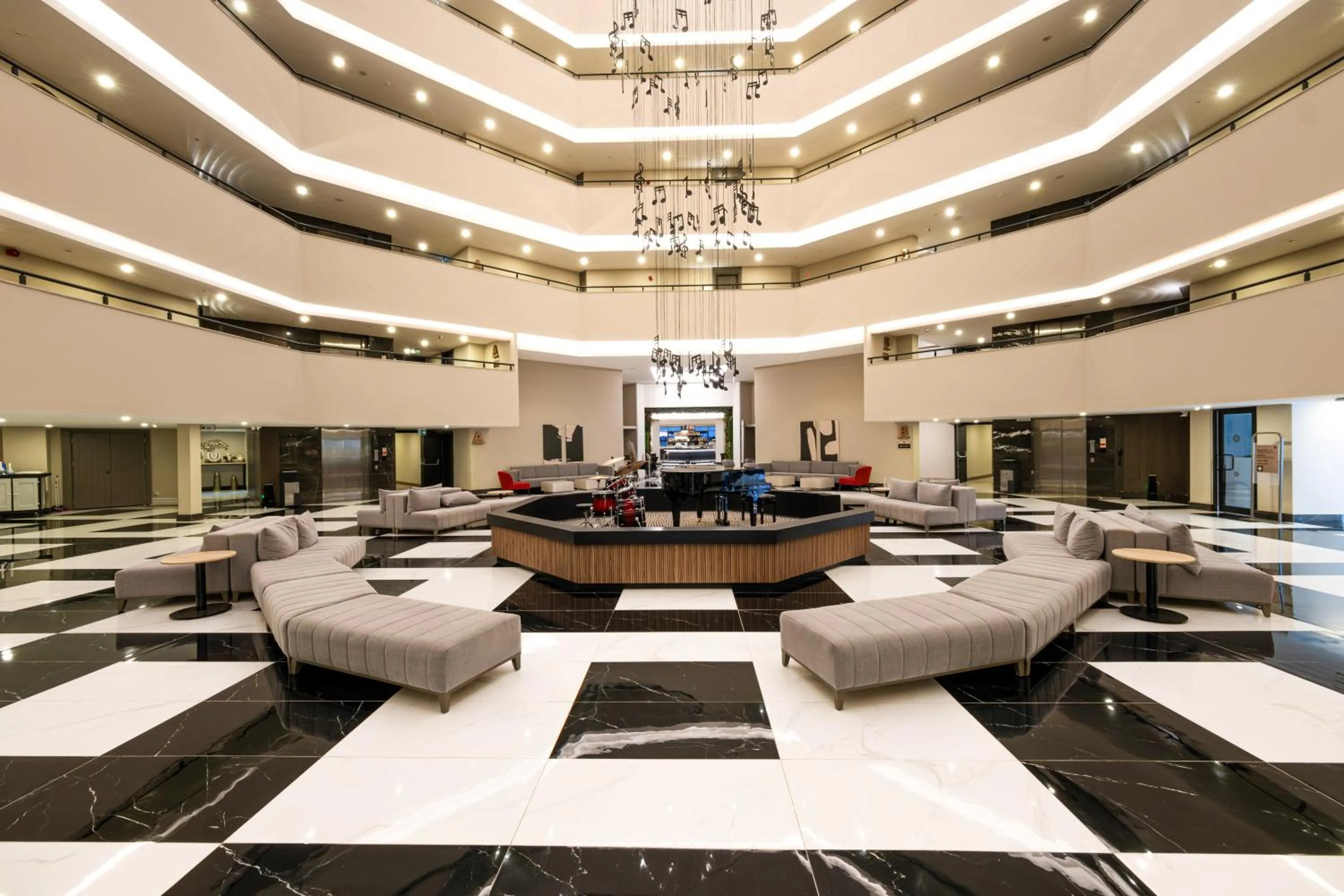 Seating area in The X Belek