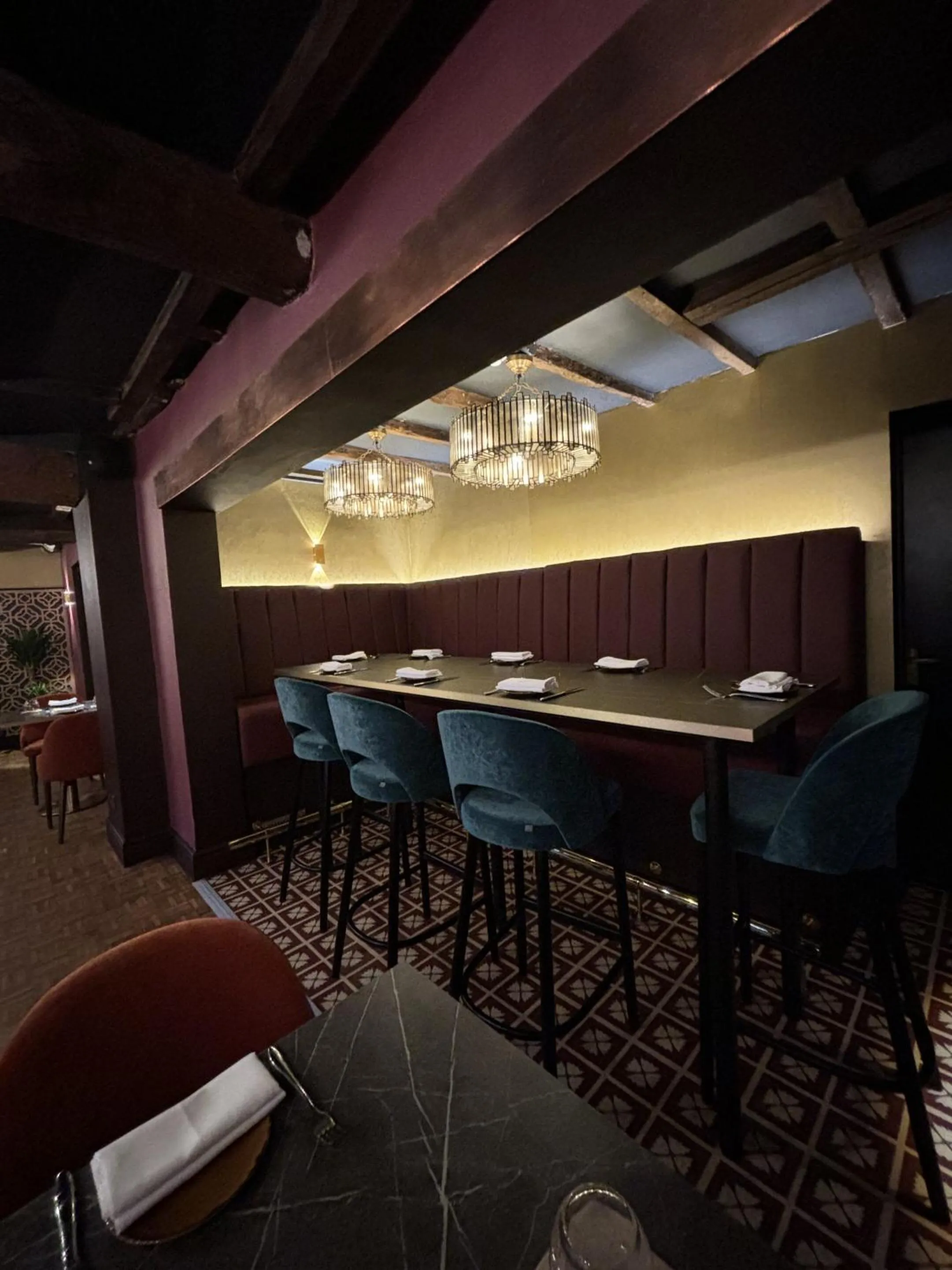 Dining area in Yak & Yeti