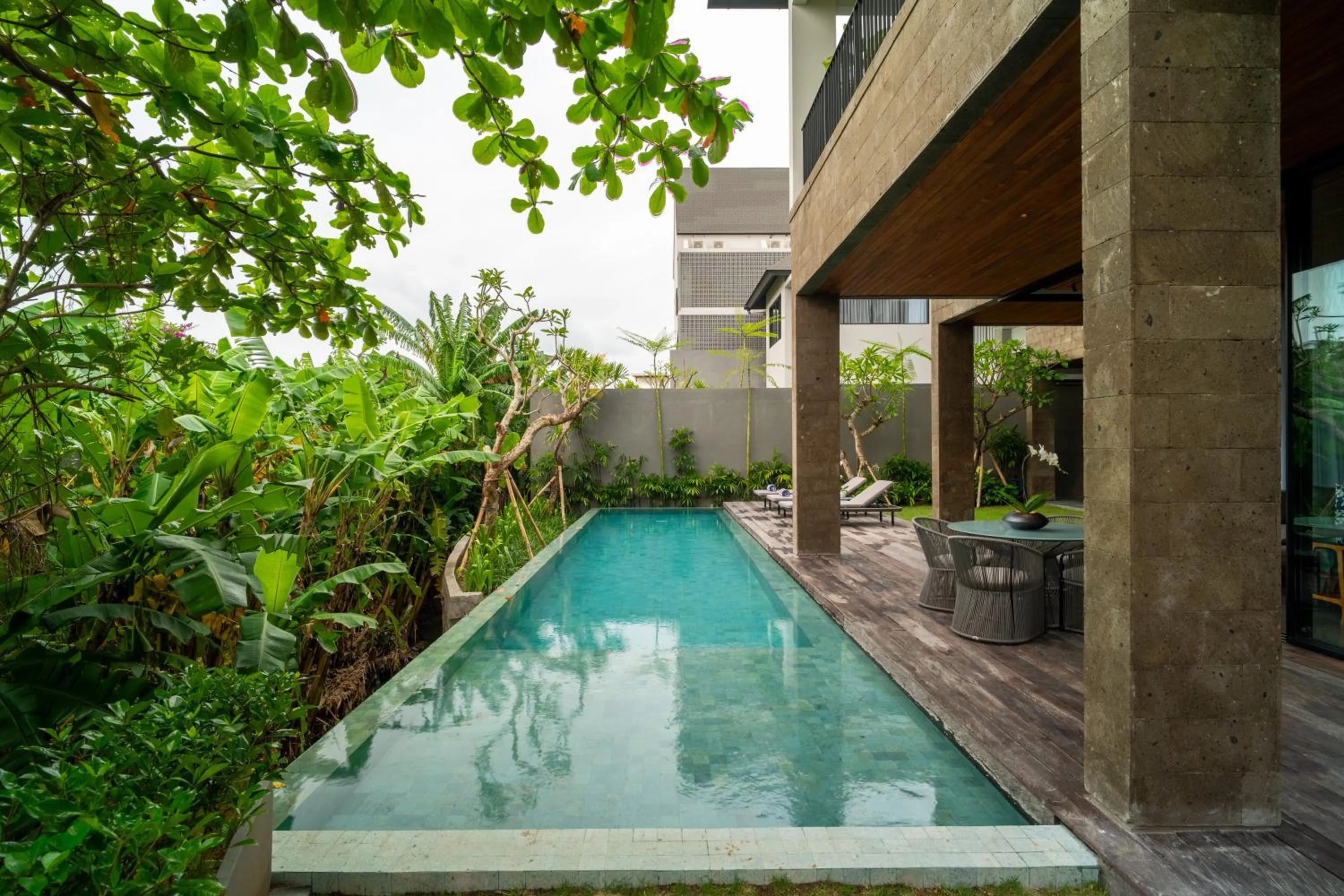 Swimming pool in The Line Canggu