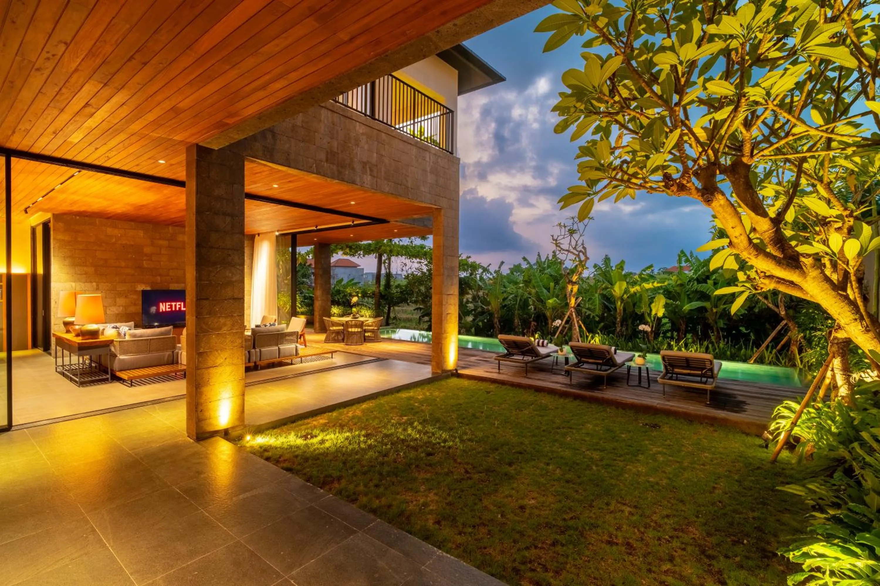 Garden in The Line Canggu