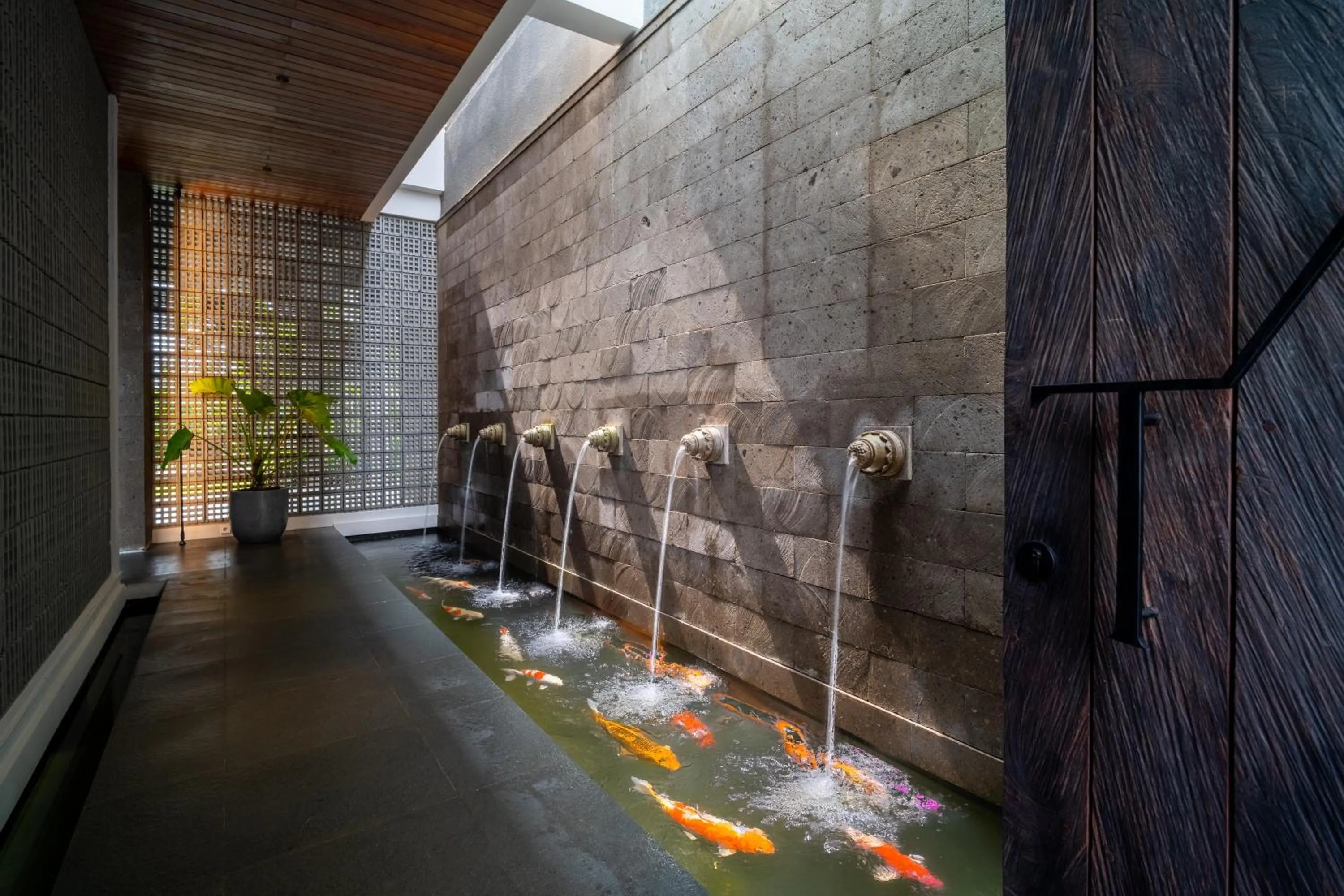 Decorative detail in The Line Canggu