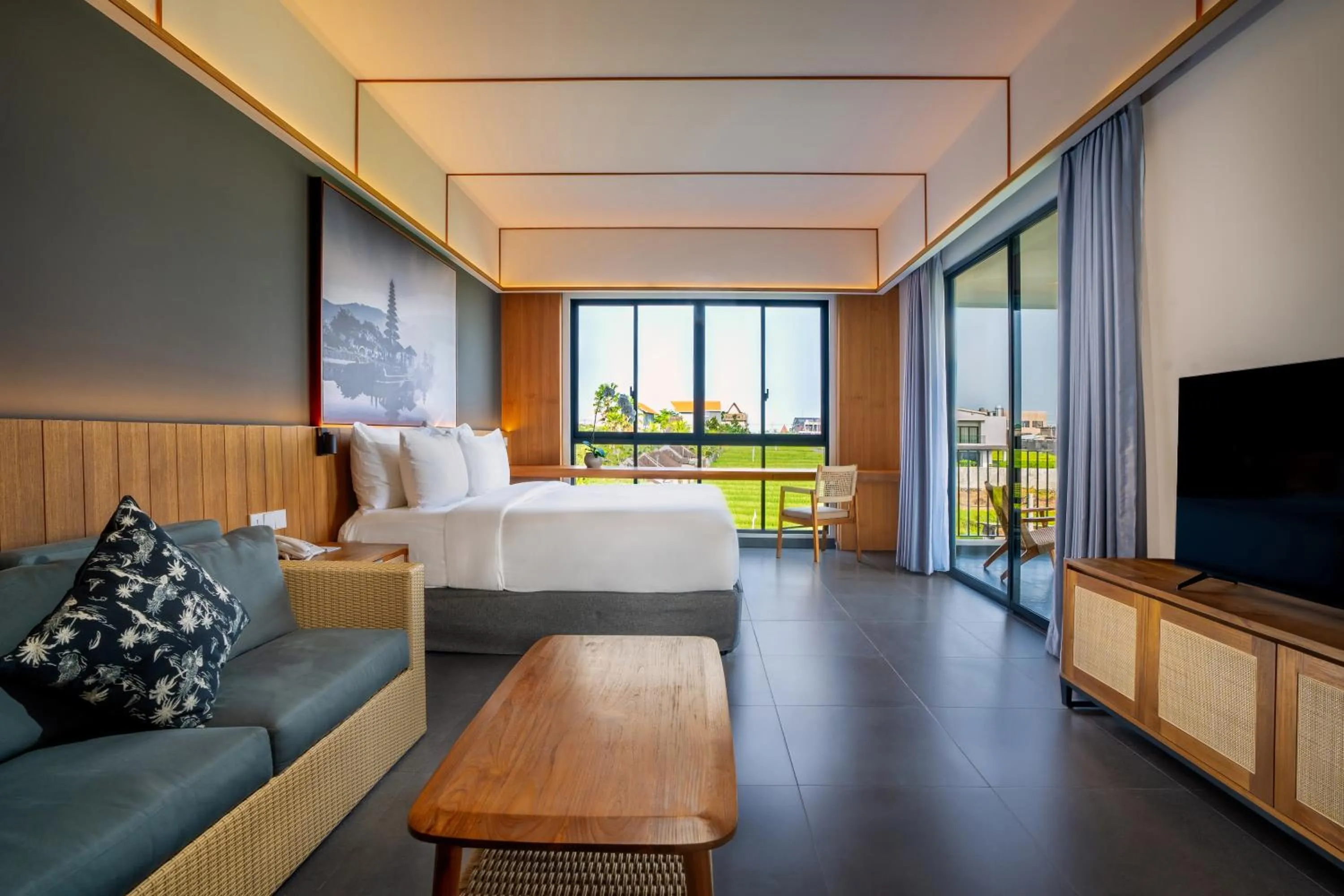 Living room in The Line Canggu