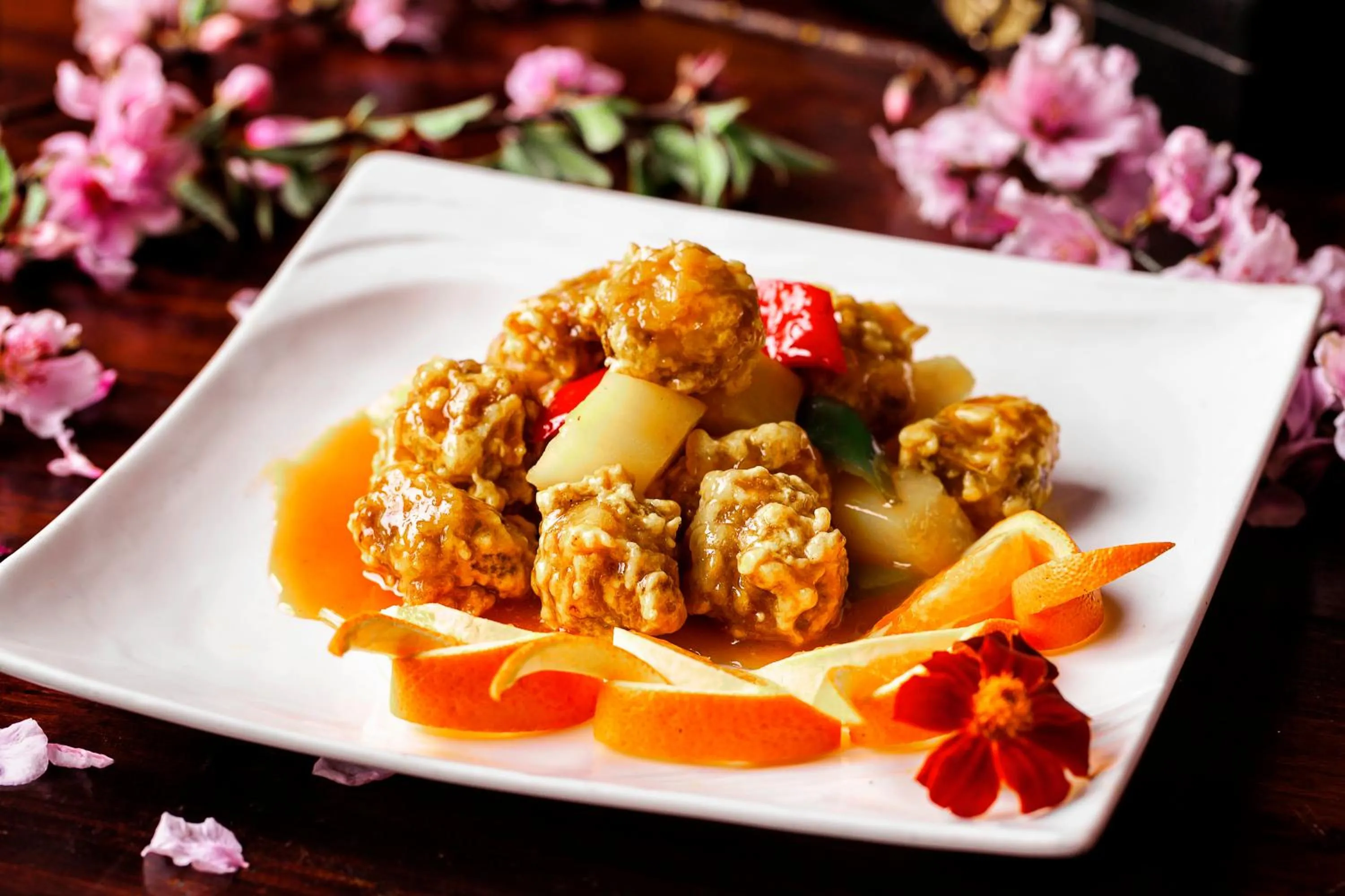 Food close-up in Yangshuo Mountain Retreat