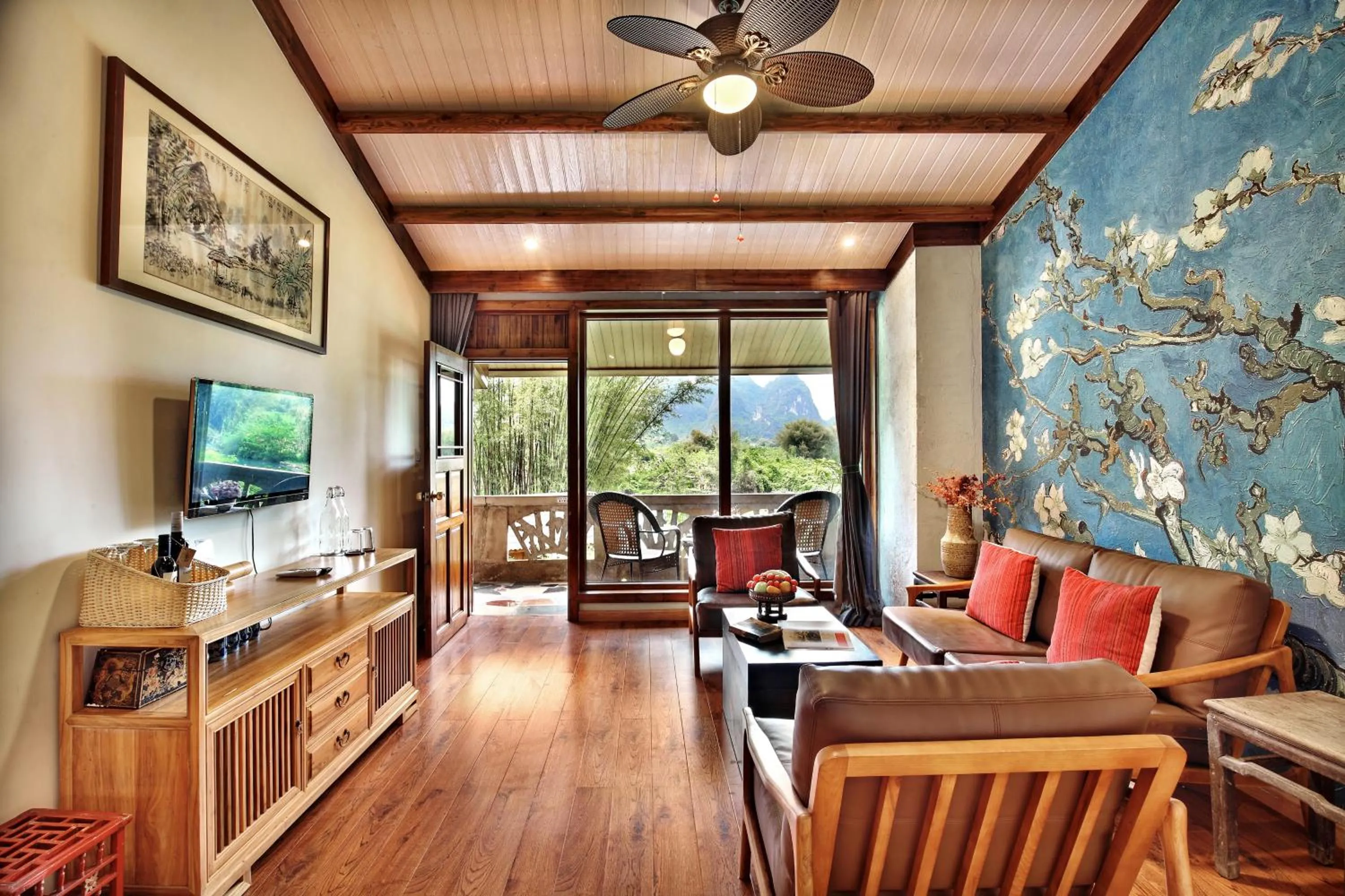 Coffee/tea facilities in Yangshuo Mountain Retreat