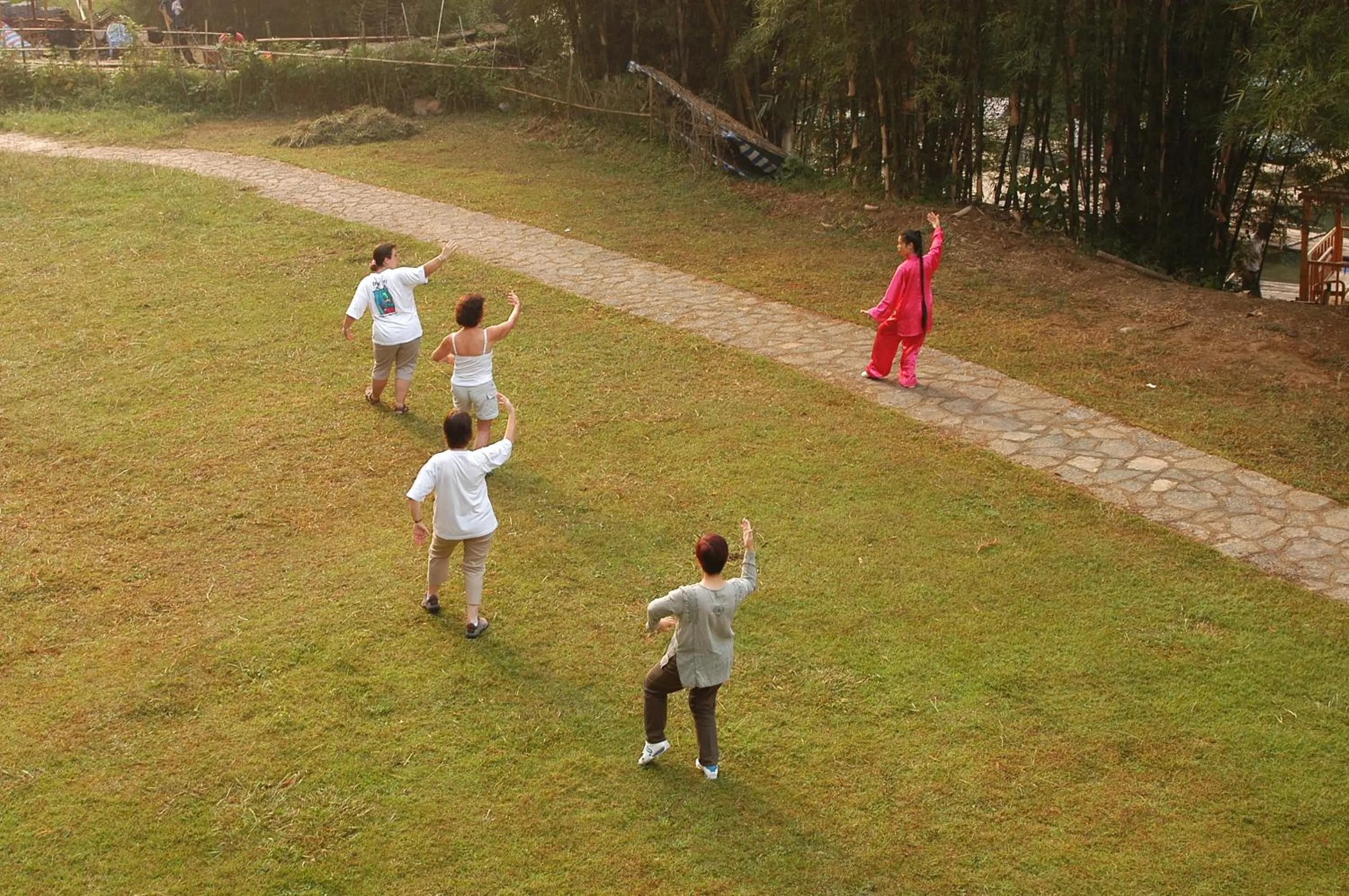 Garden view in Yangshuo Mountain Retreat