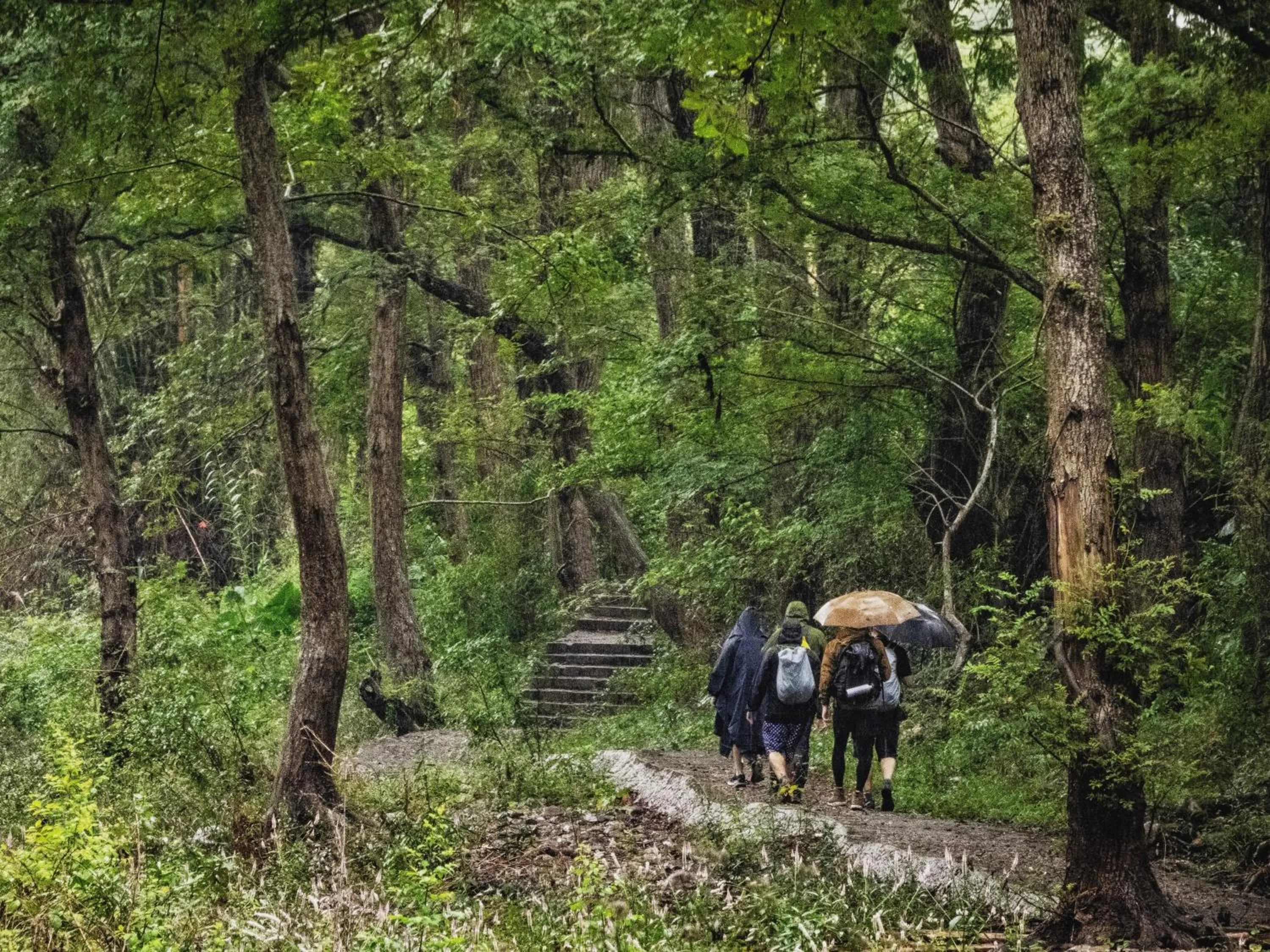 Hiking in Yangshuo Mountain Retreat