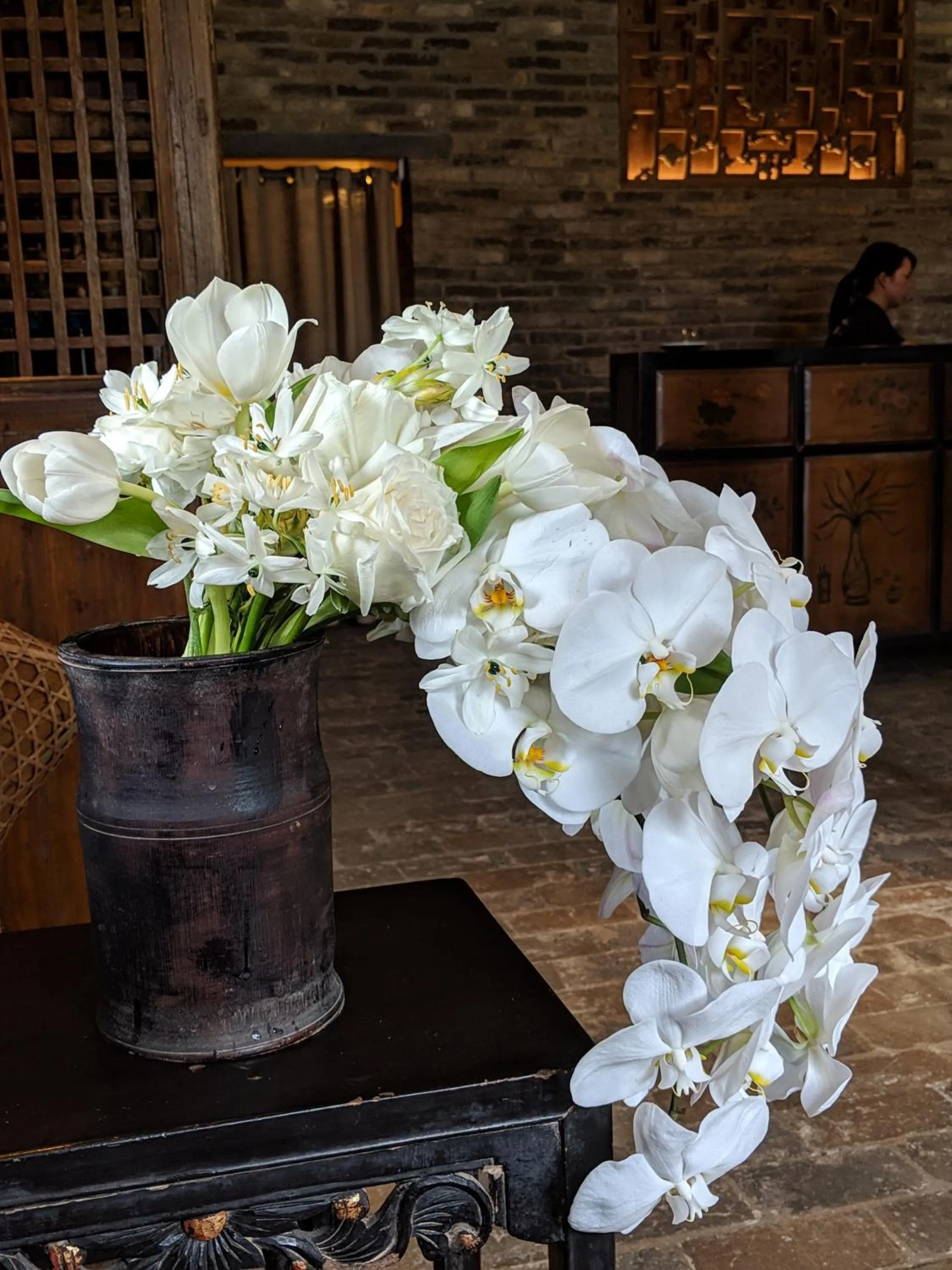 Lobby or reception in Yangshuo Mountain Retreat