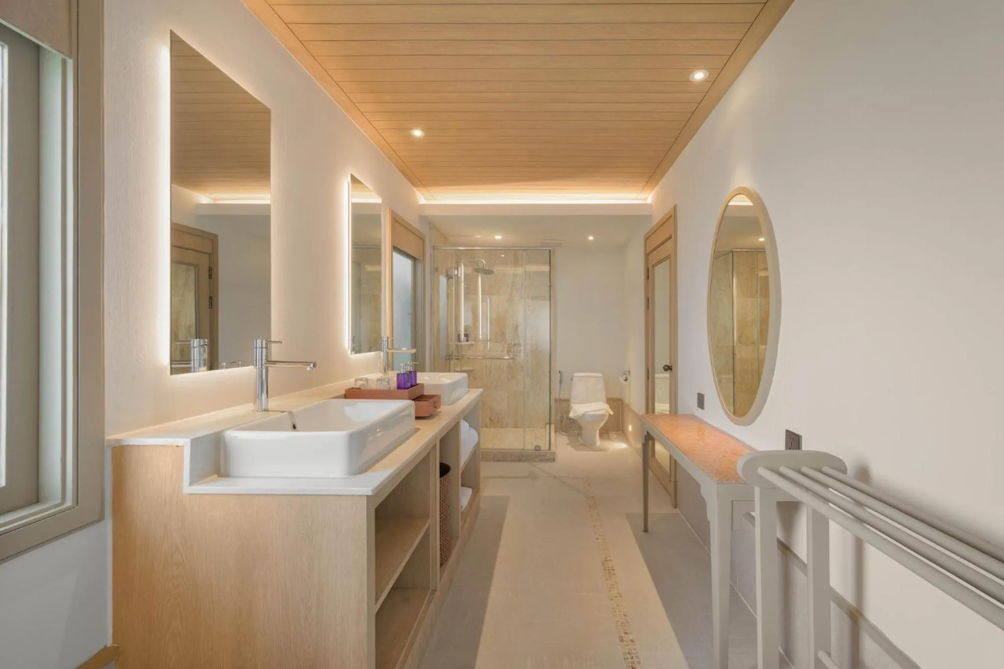 Bathroom, Bed in Centara Villas Phi Phi Island