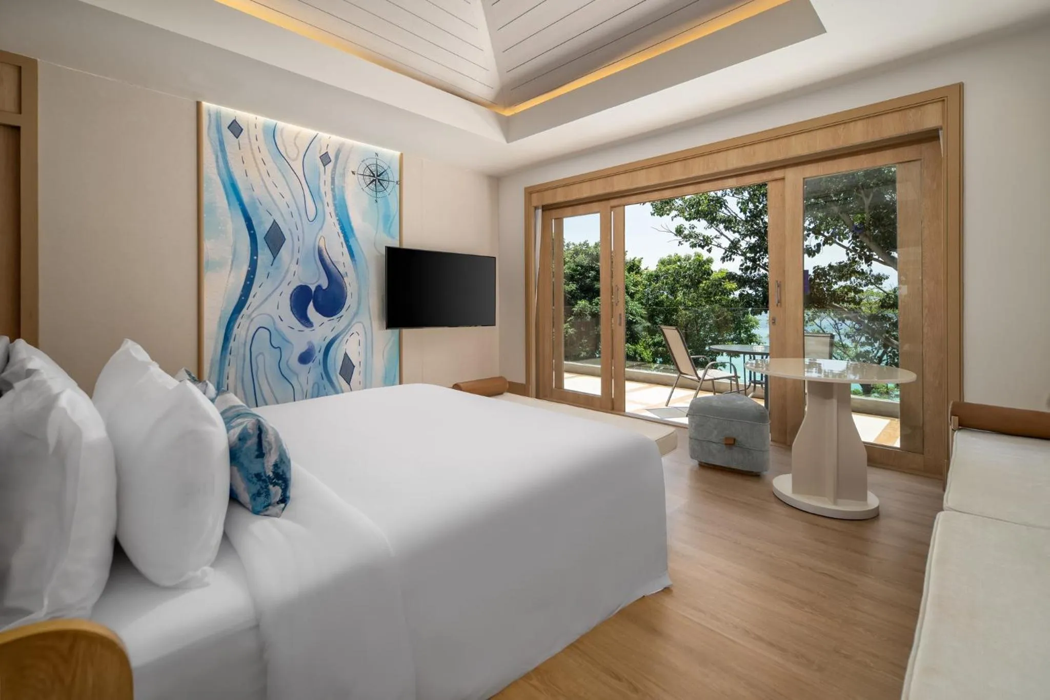 Photo of the whole room, Bed in Centara Villas Phi Phi Island