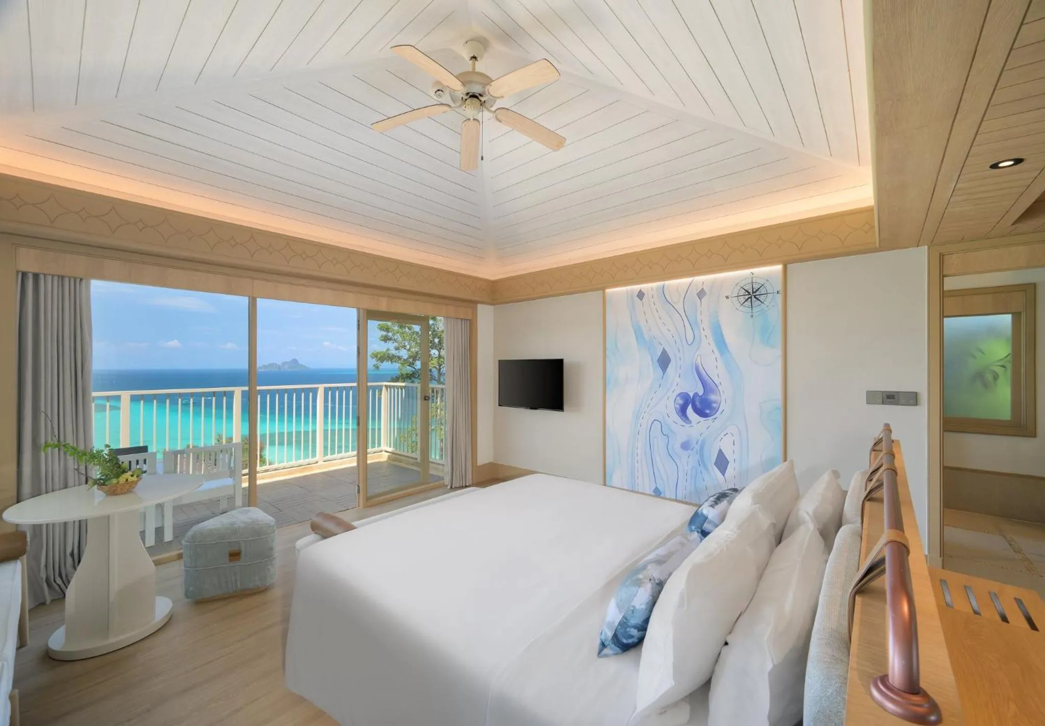 Property building, Bed in Centara Villas Phi Phi Island