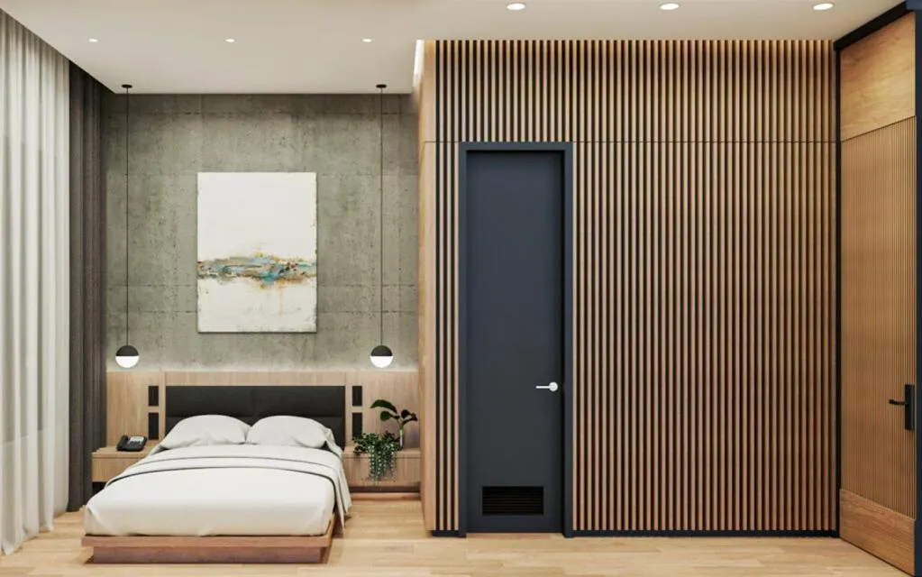 Bed in Caldwell Boutique Hotel