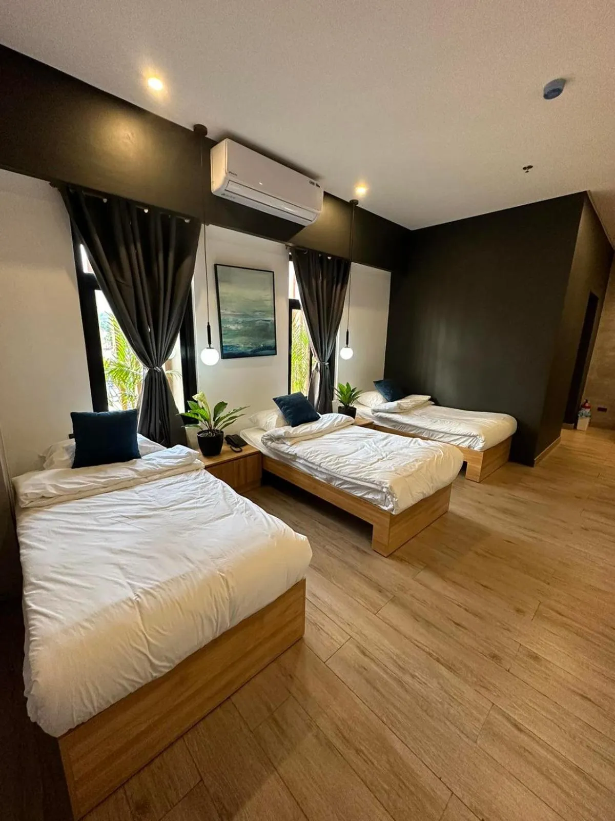 Bed in Caldwell Boutique Hotel