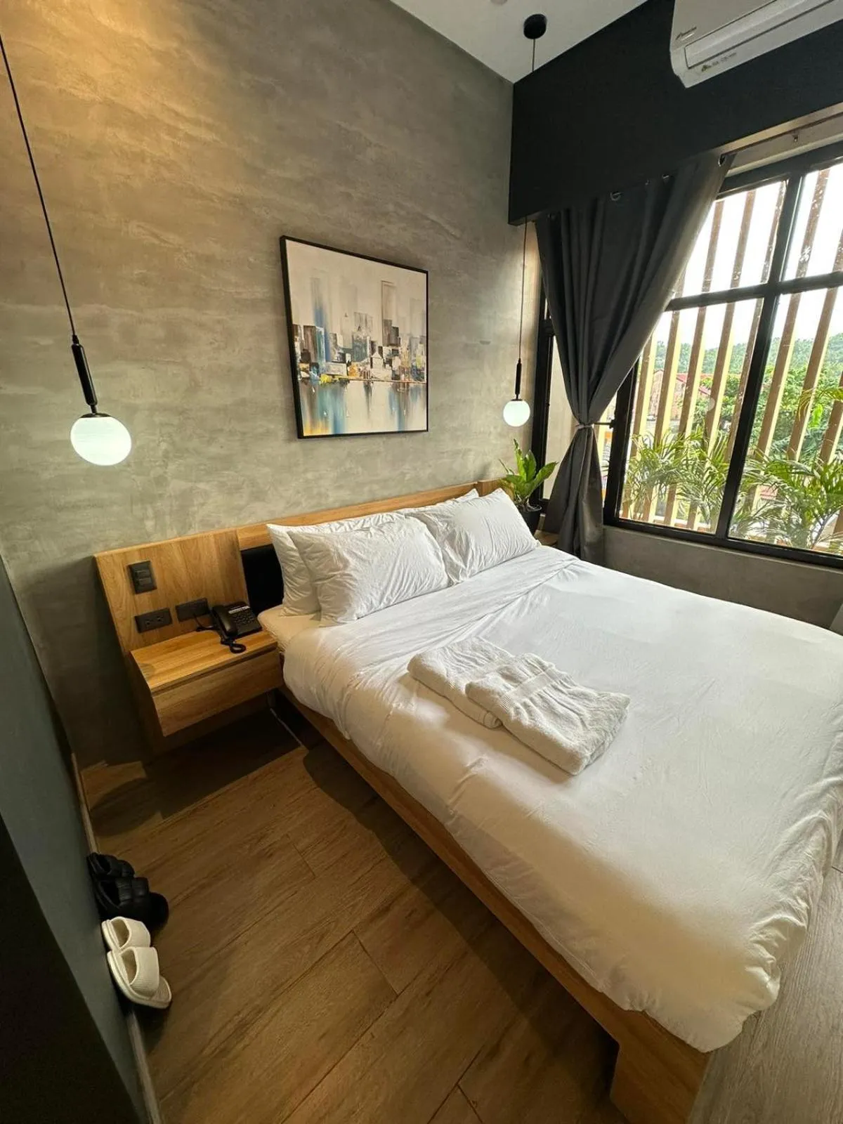 Bed in Caldwell Boutique Hotel