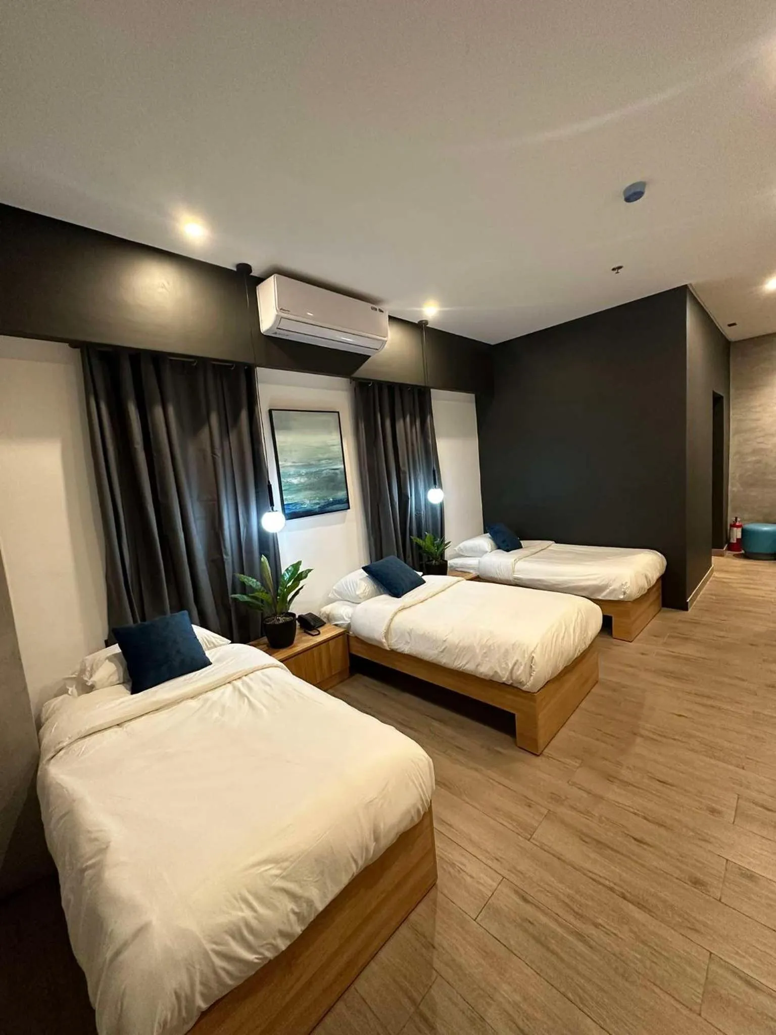 Bed in Caldwell Boutique Hotel