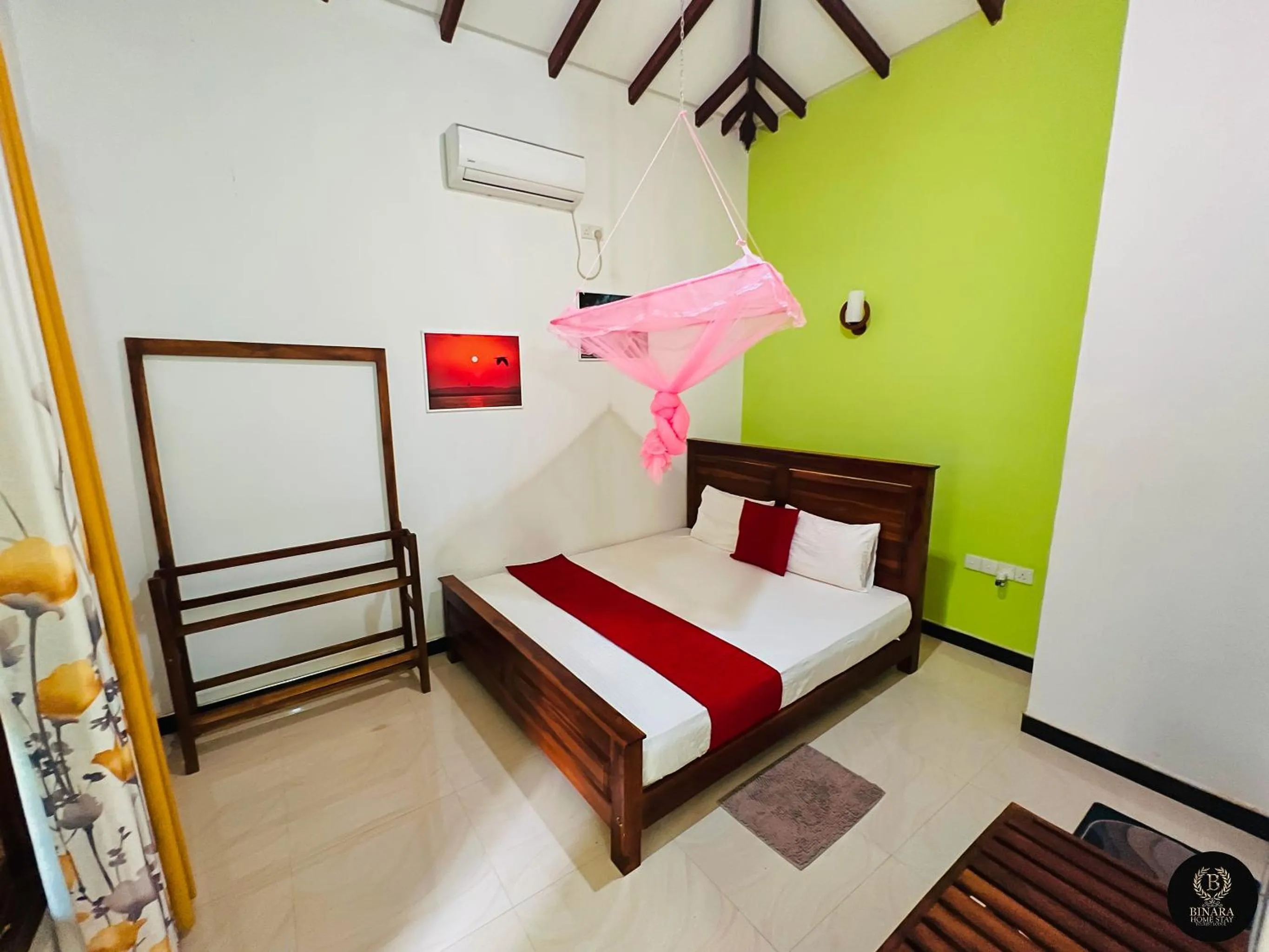 Bed in Binara Home Stay