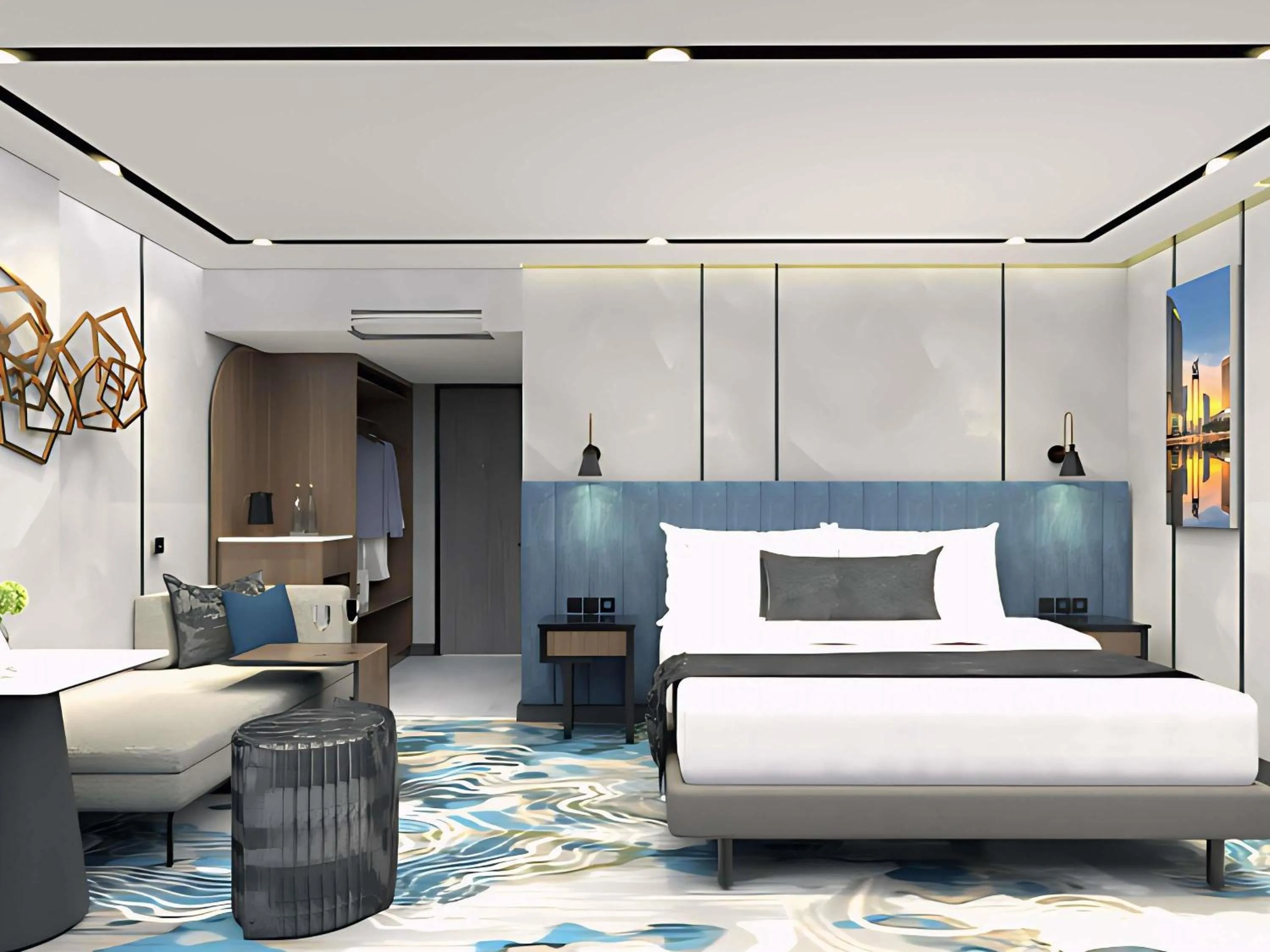 Bedroom in Ibis Budget Jakarta Daan Mogot