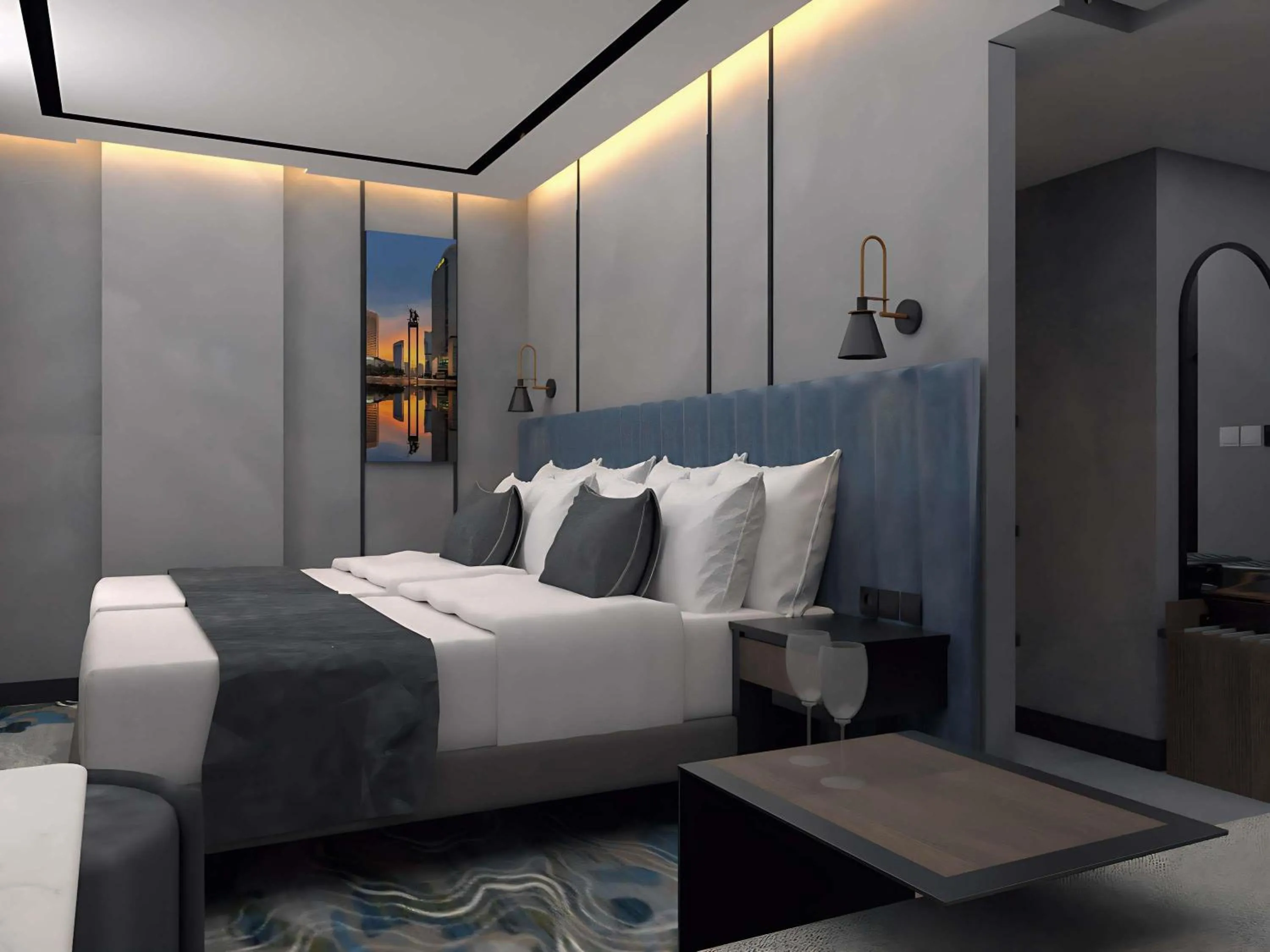 Bedroom in Ibis Budget Jakarta Daan Mogot