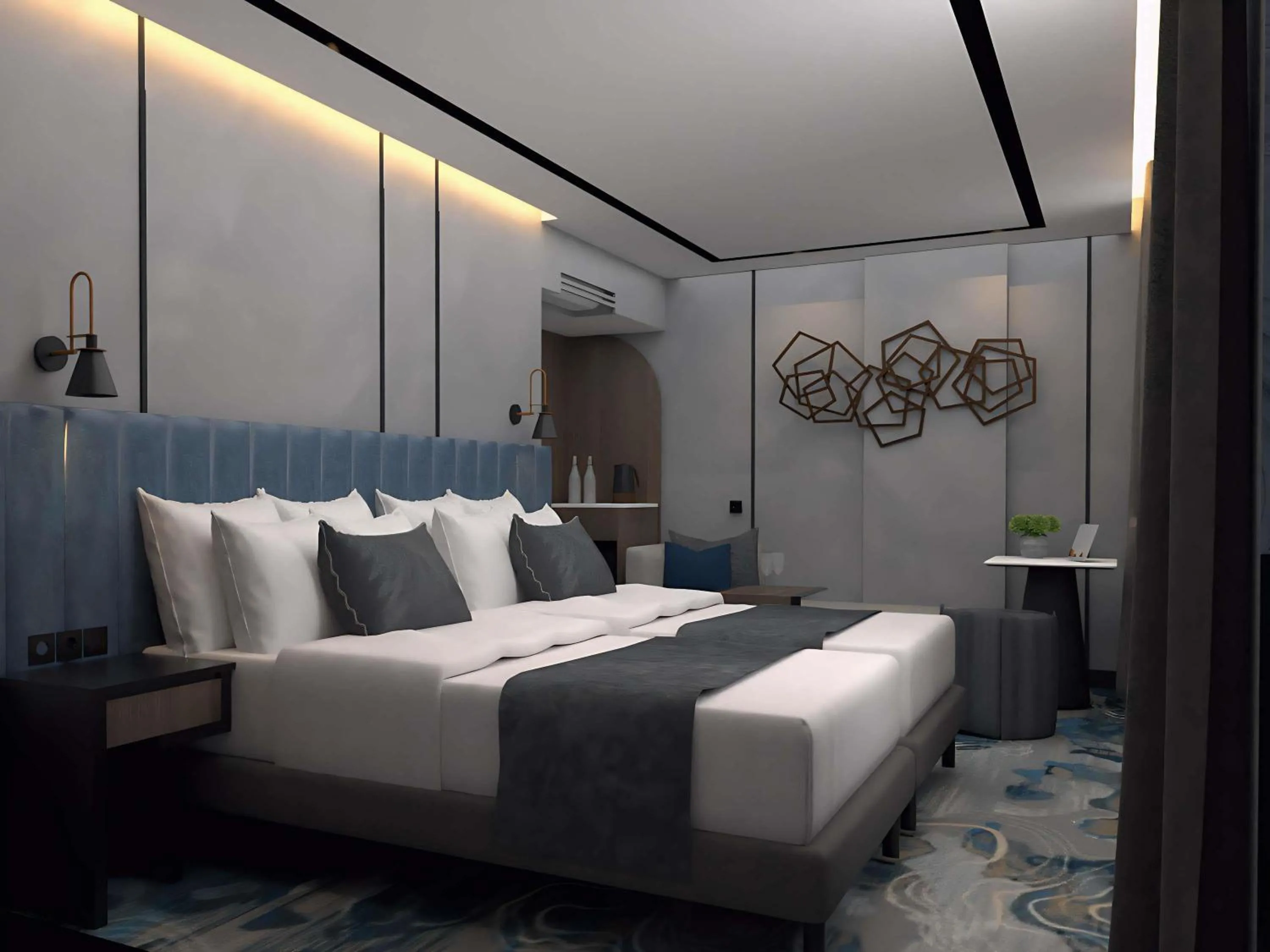 Bedroom in Ibis Budget Jakarta Daan Mogot