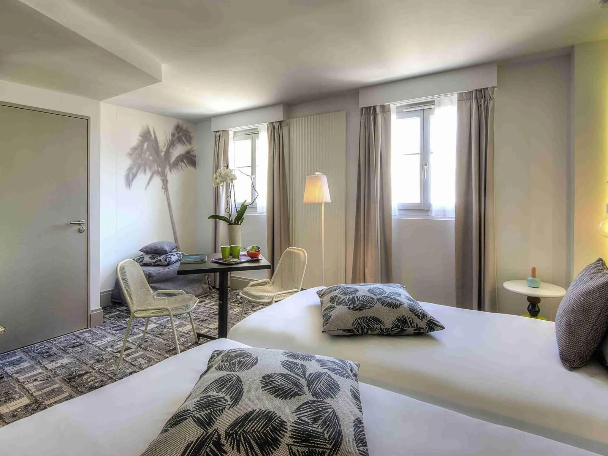 Bedroom, Bed in Ibis Styles Nice Centre Gare