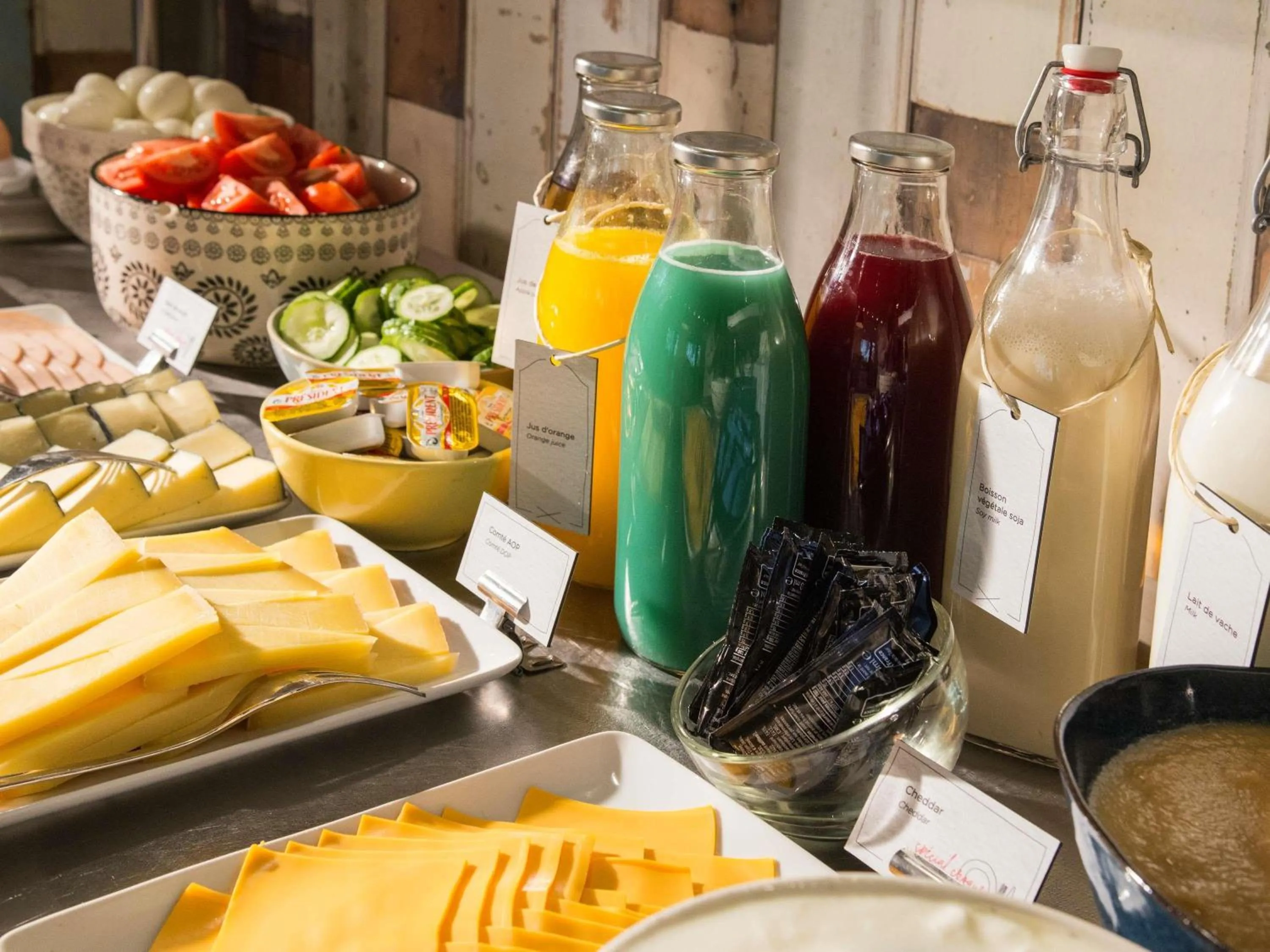 Breakfast in Ibis Styles Nice Centre Gare