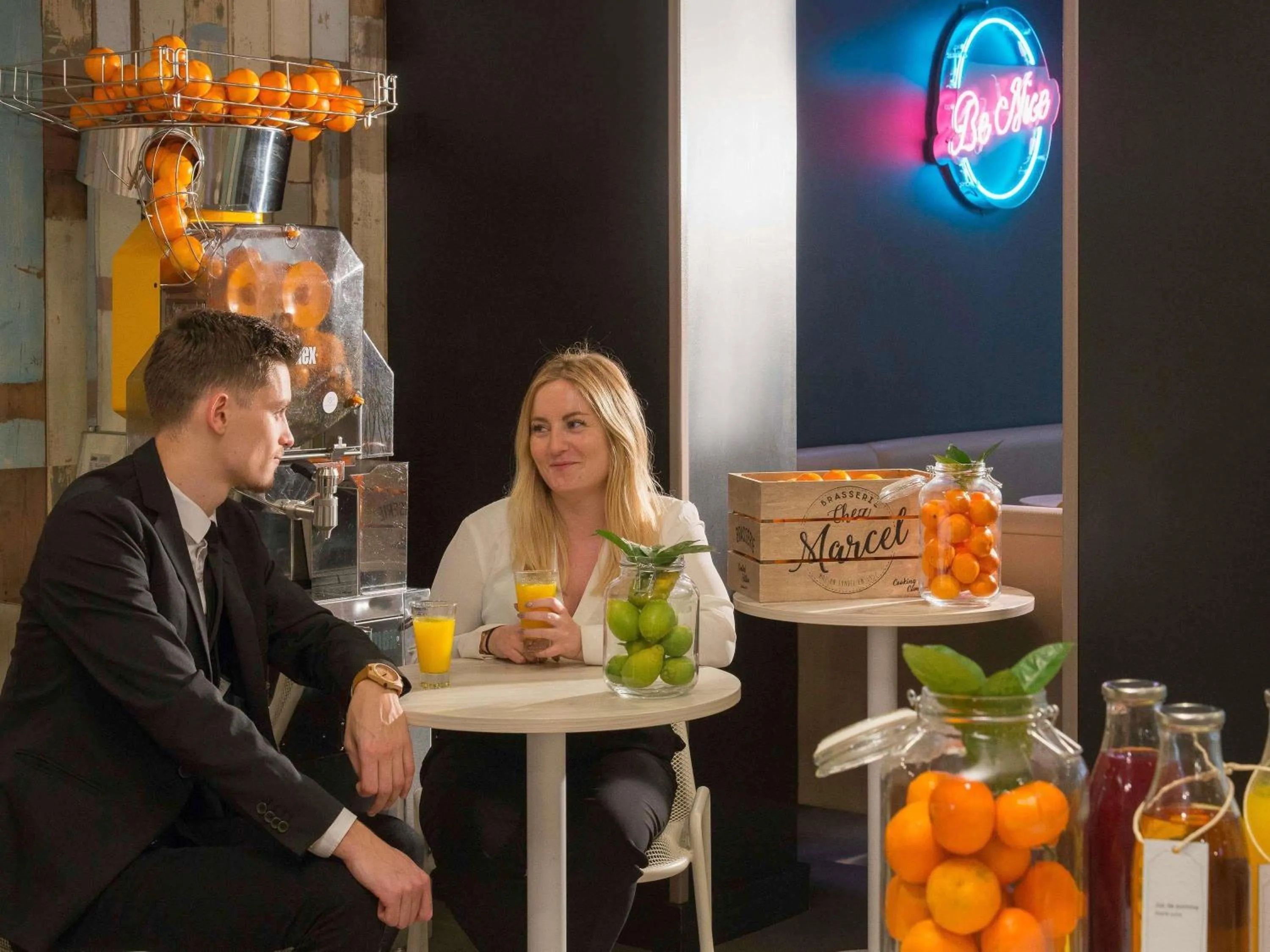 Breakfast in Ibis Styles Nice Centre Gare