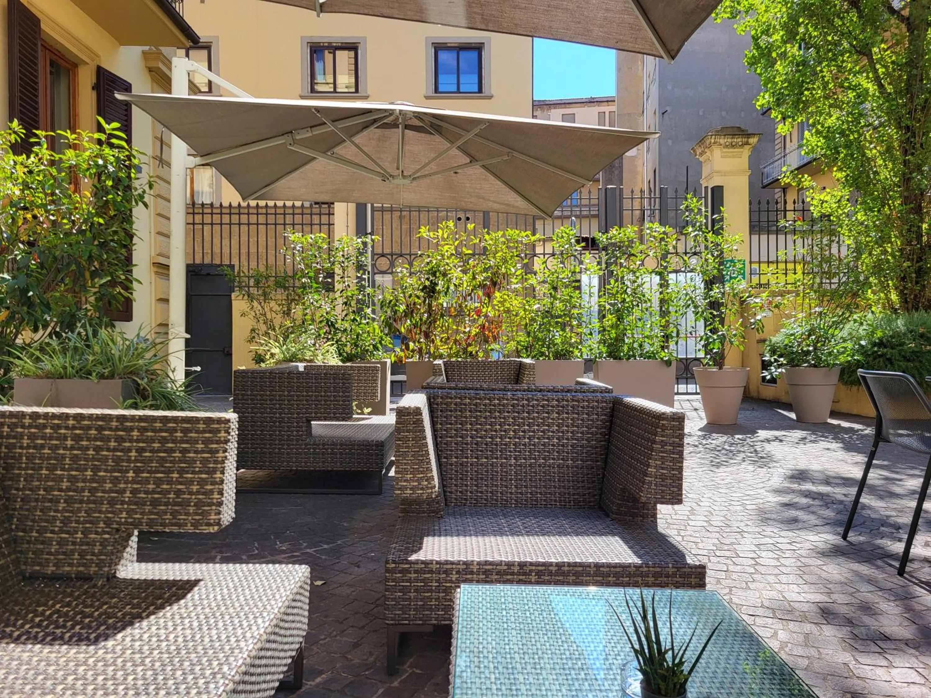 Balcony/Terrace in Mercure Firenze Centro