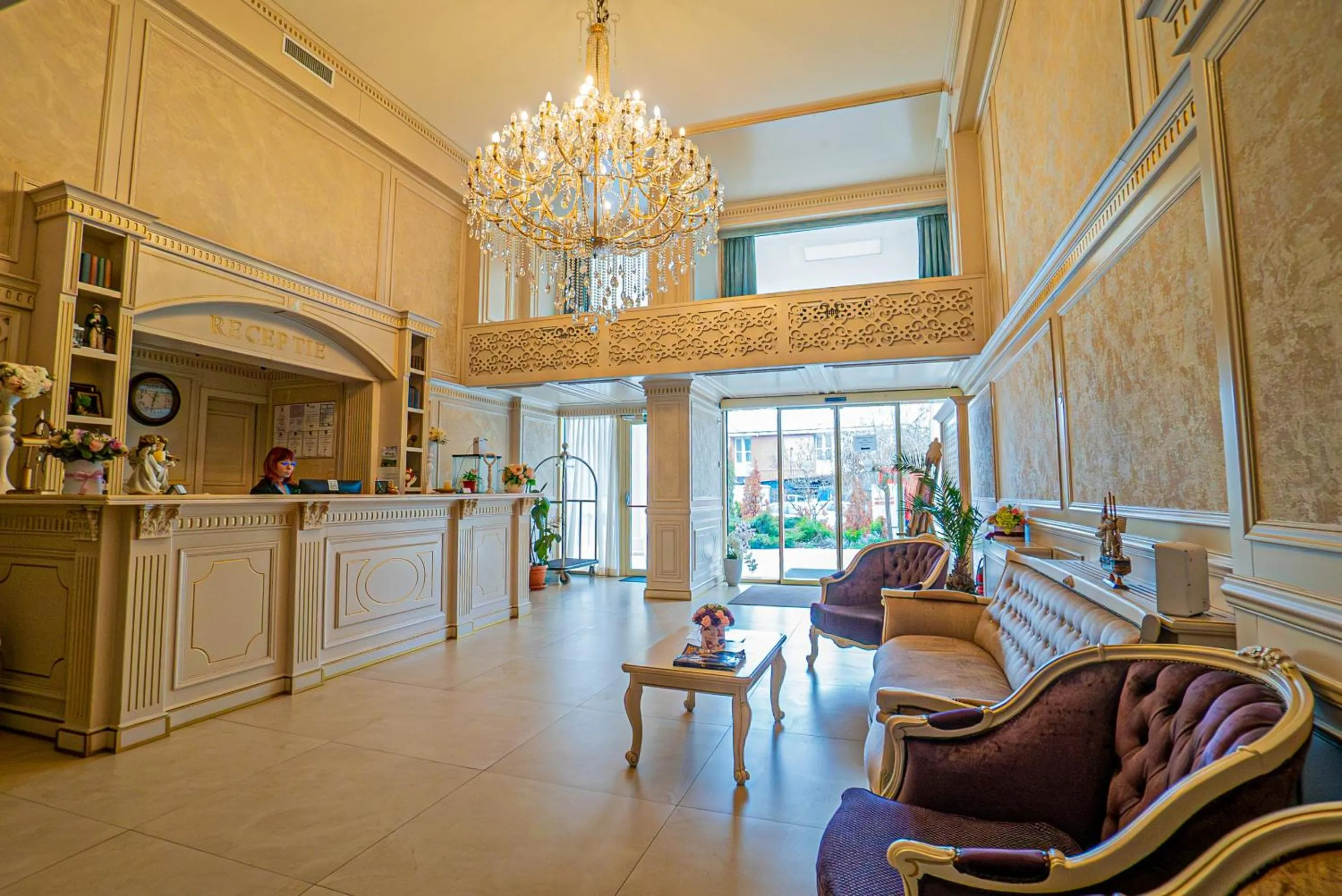 Lobby or reception in Hotel Sulina International