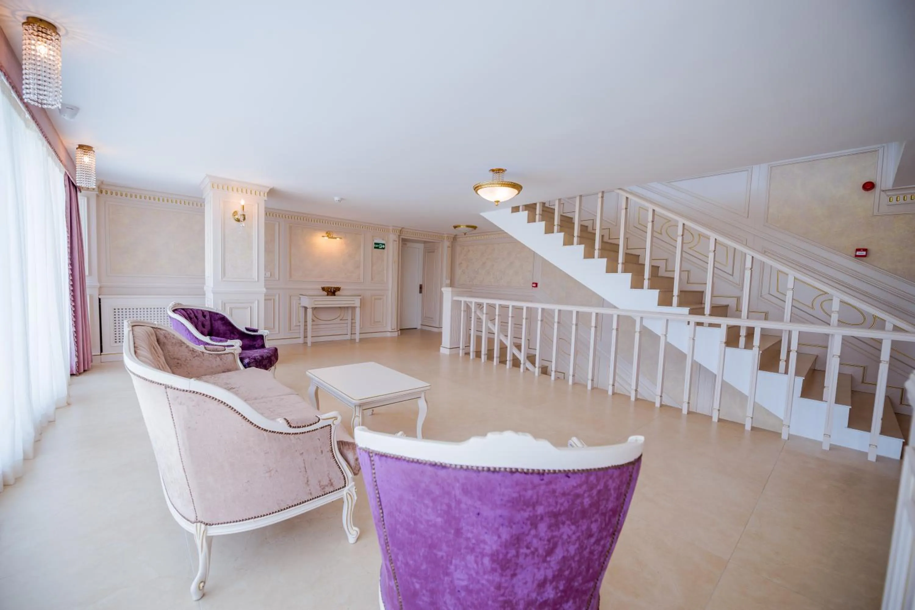 Seating area in Hotel Sulina International
