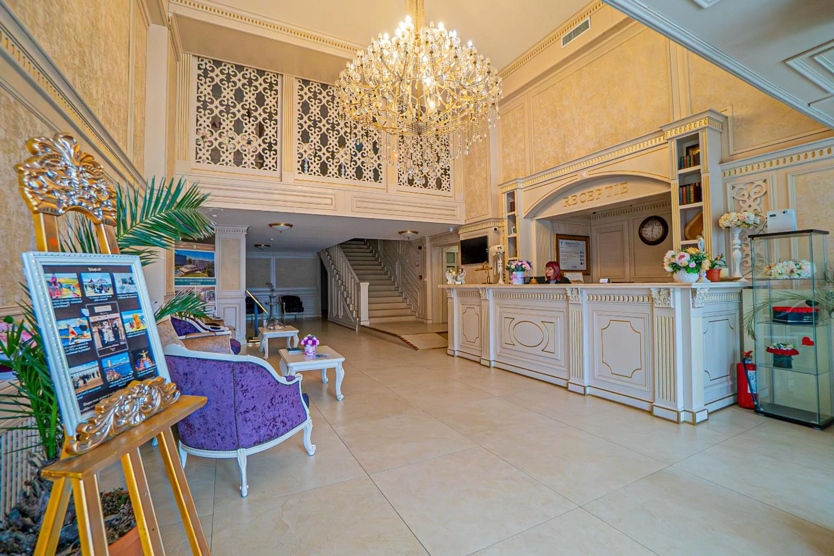 Lobby or reception in Hotel Sulina International