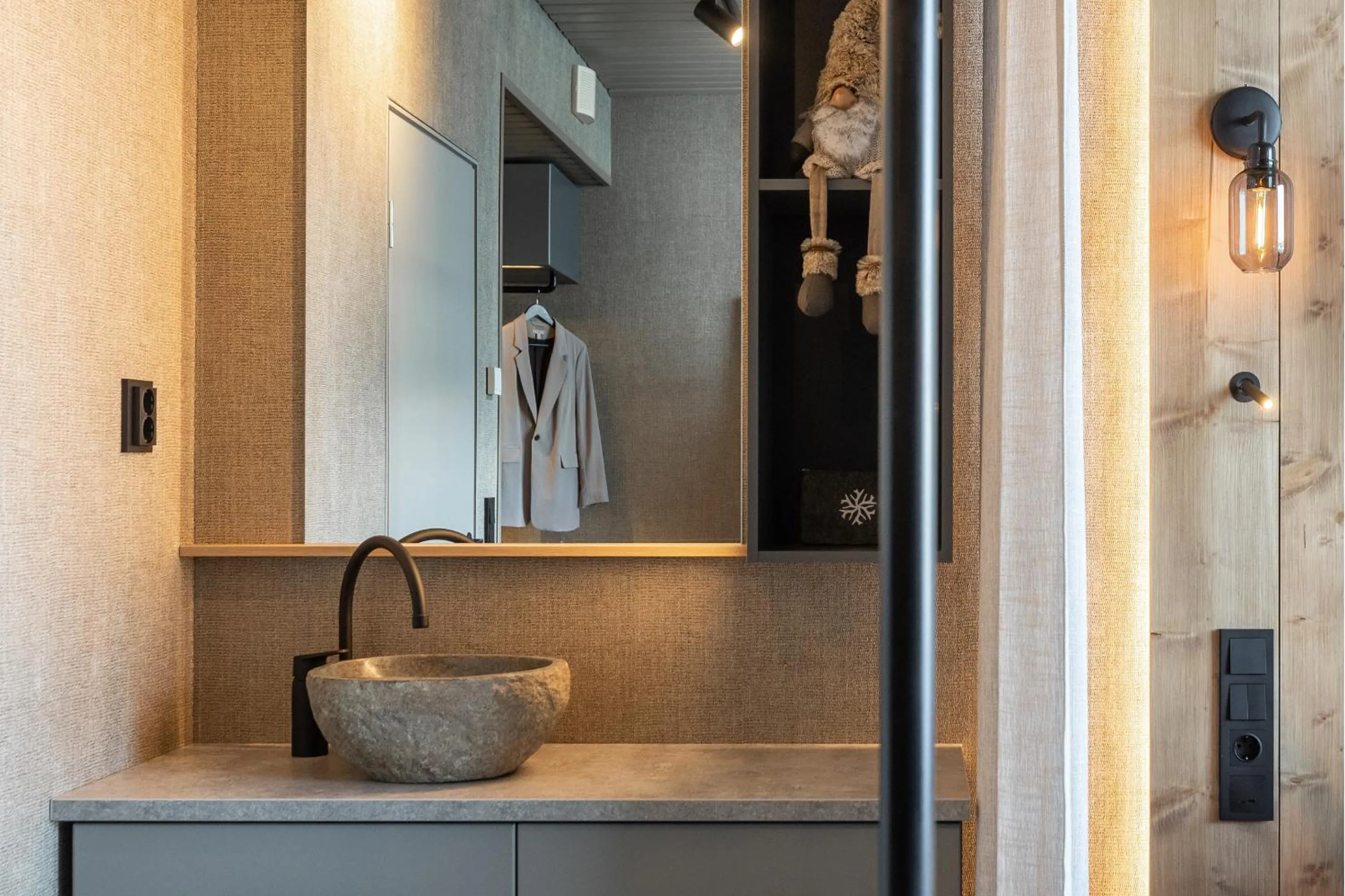 Bedroom in Santa's Hotel Rakka