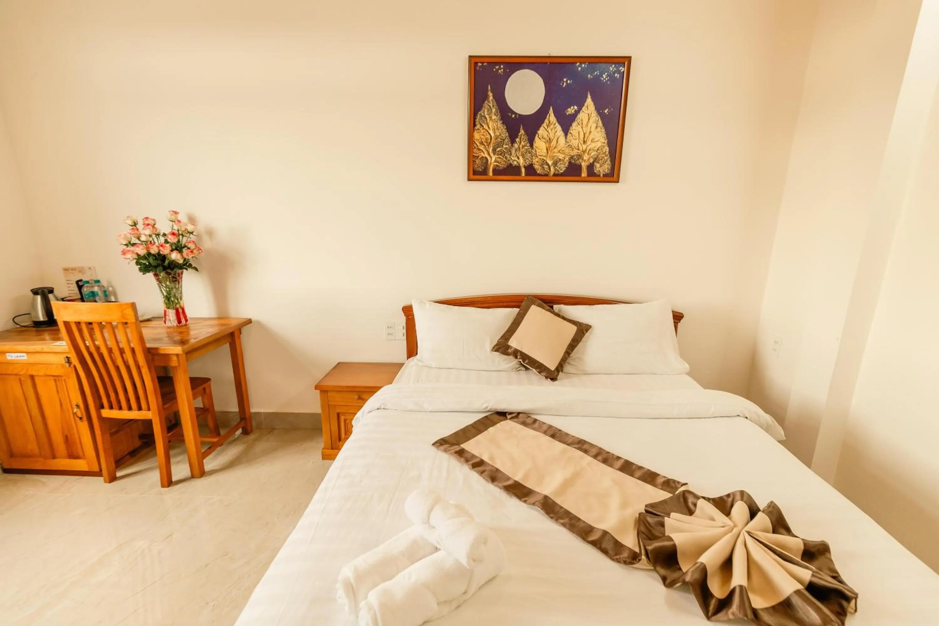 Bed in Lê Mùi Hotel - Apartment