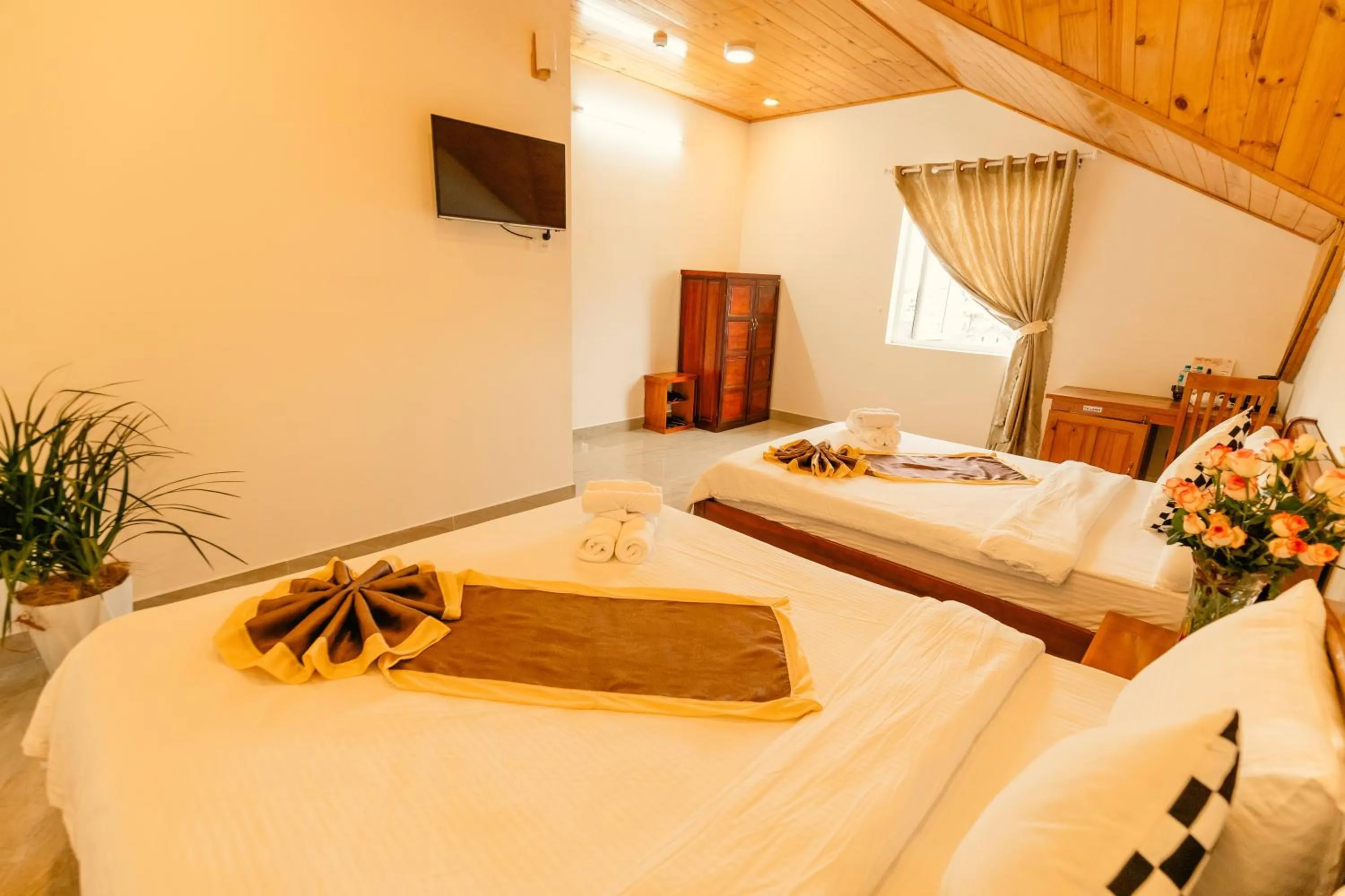 Bed in Lê Mùi Hotel - Apartment