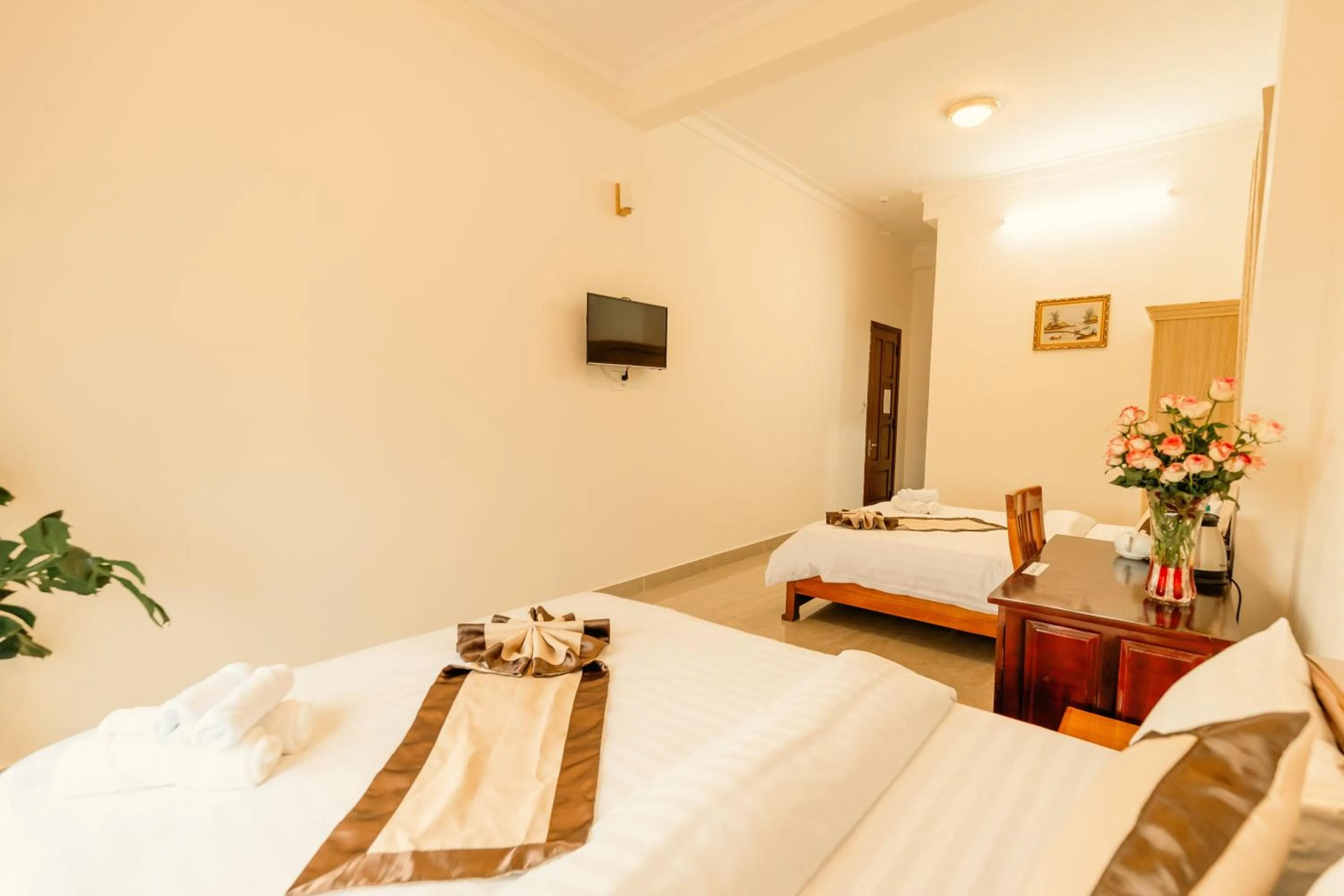 Bed in Lê Mùi Hotel - Apartment