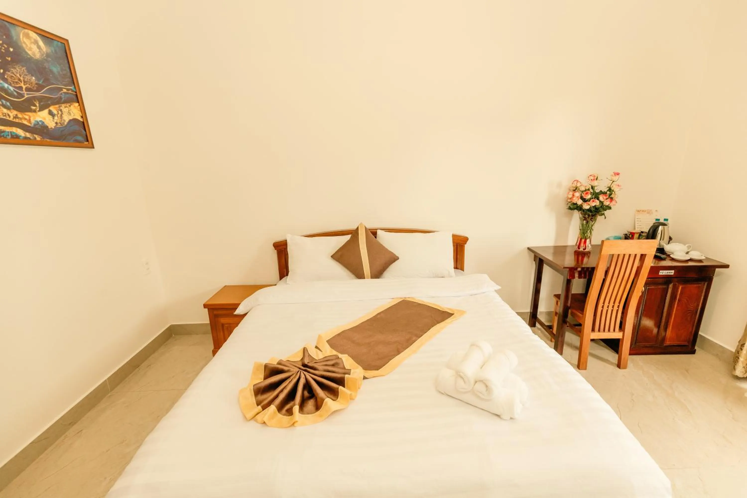 Bed in Lê Mùi Hotel - Apartment