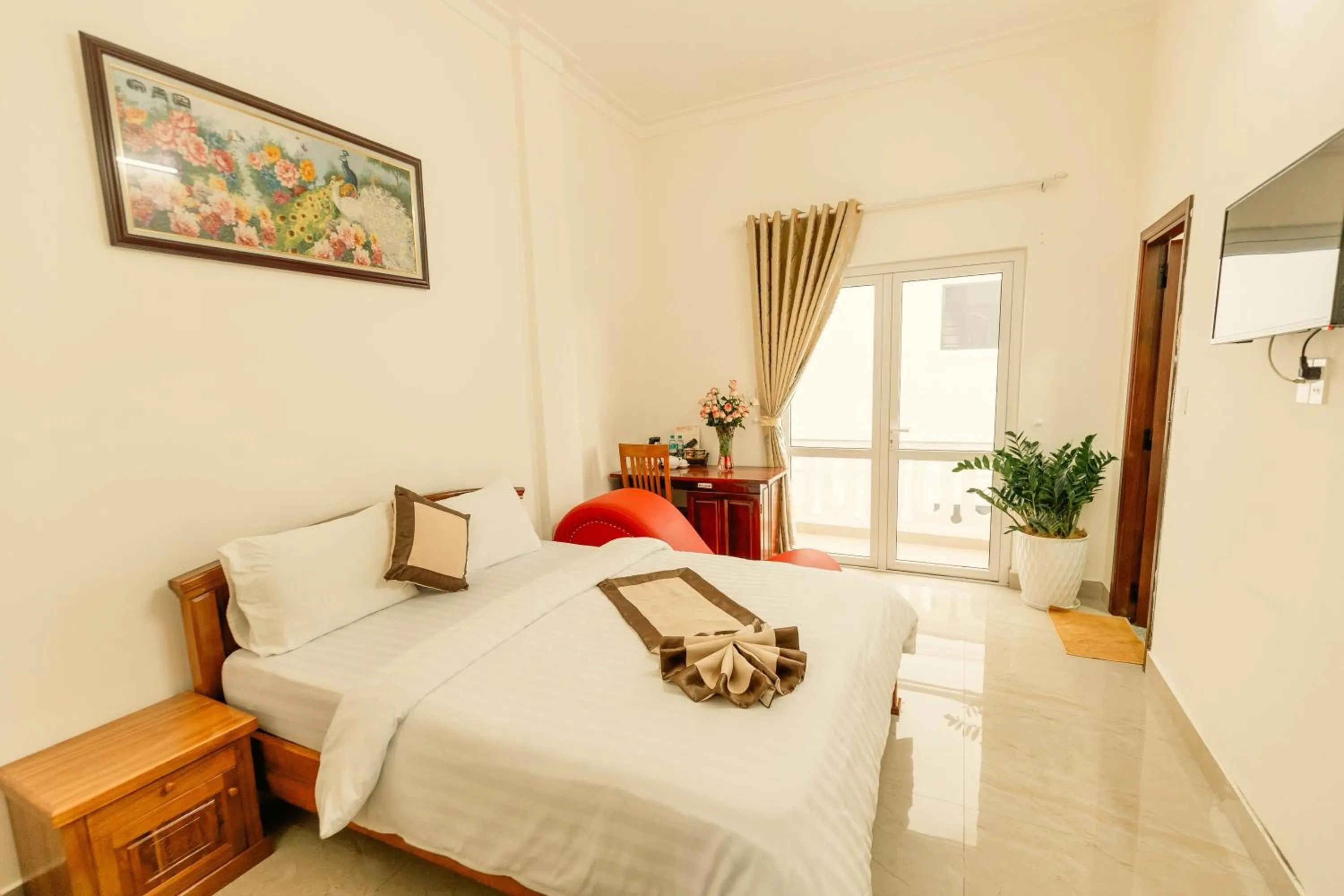 Bed in Lê Mùi Hotel - Apartment