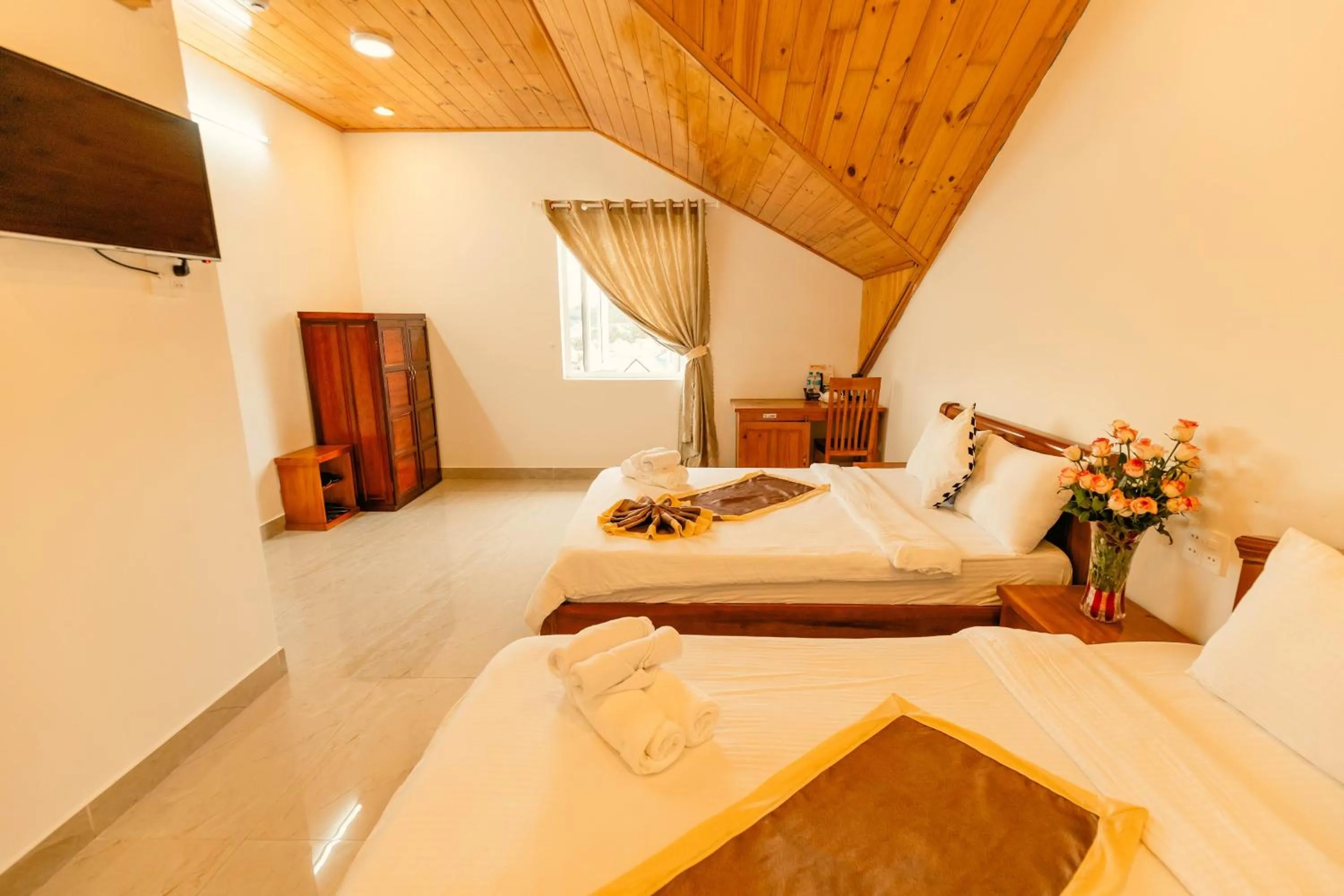 Bed in Lê Mùi Hotel - Apartment