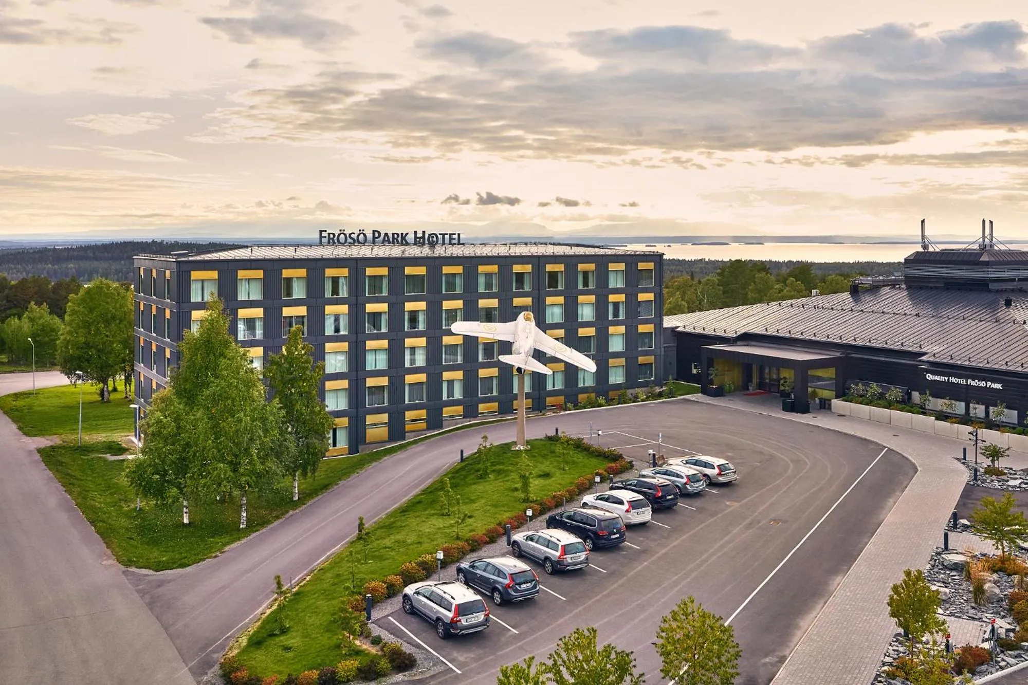 Property building in Frösö Park Hotel