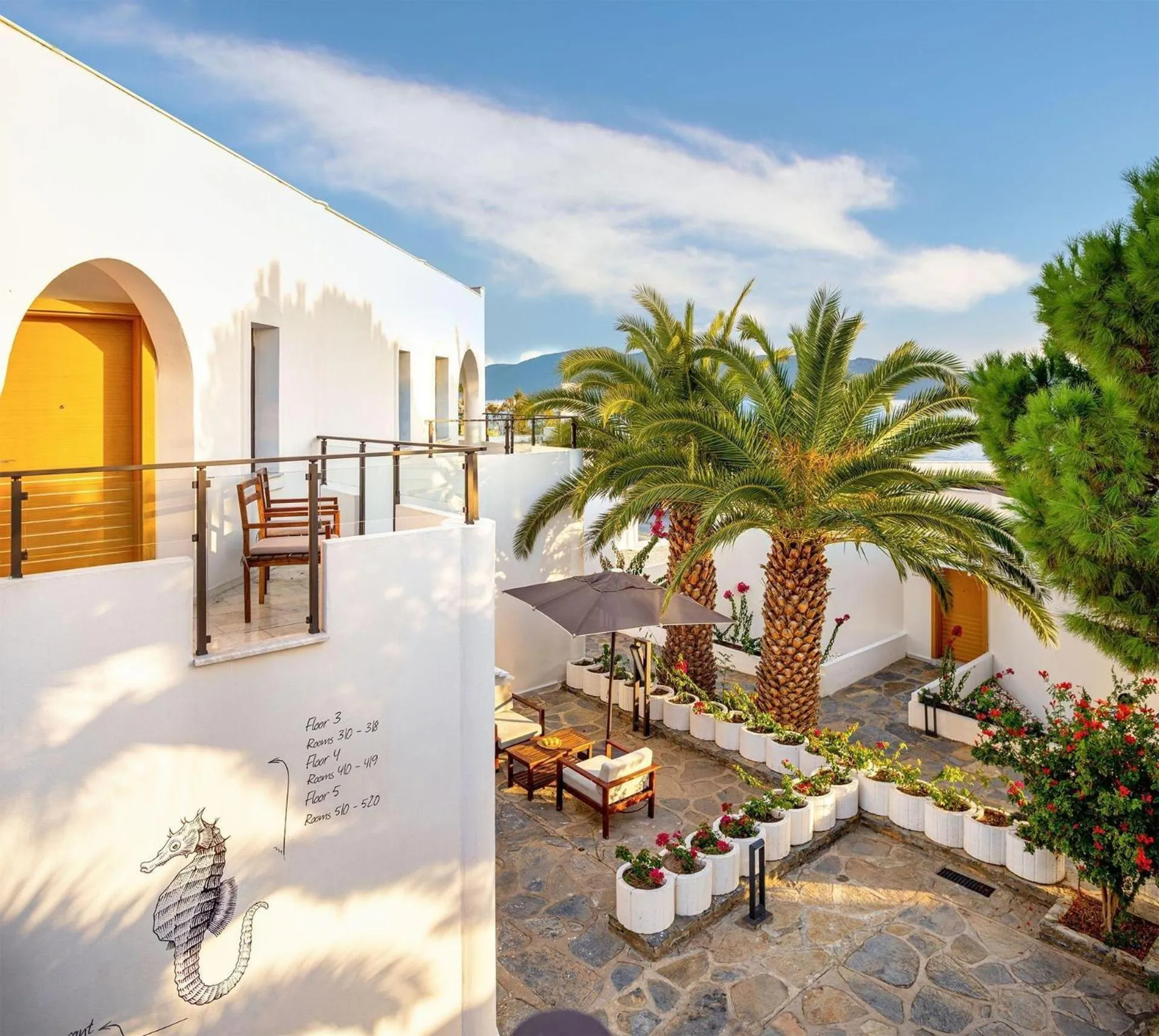 Balcony/Terrace in Senses Hotel - Adults Only