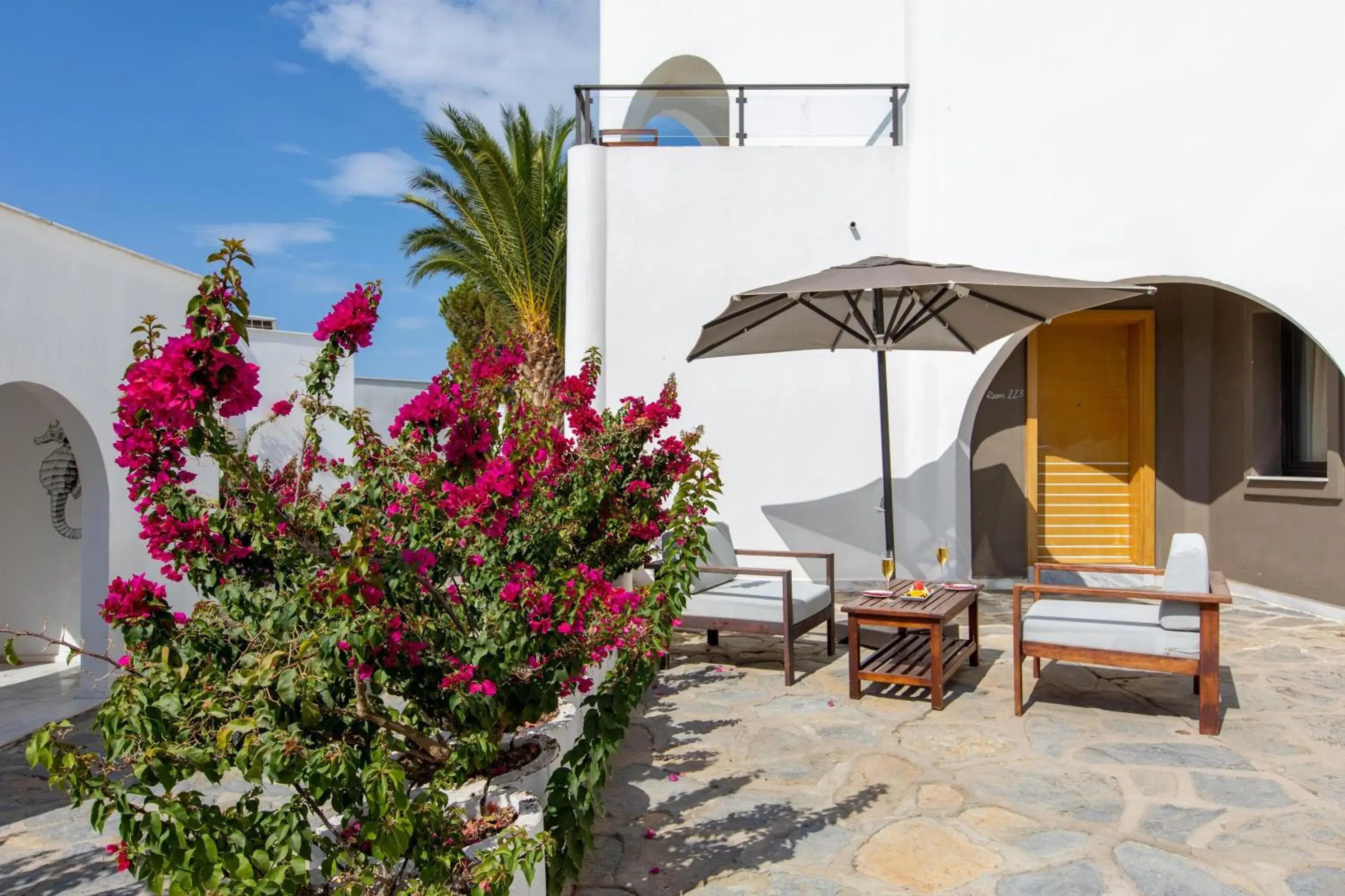 Standard Double Room with Garden View and Balcony in Senses Hotel - Adults Only Standard Double Room with Garden View and Balcony in Senses Hotel - Adults Only