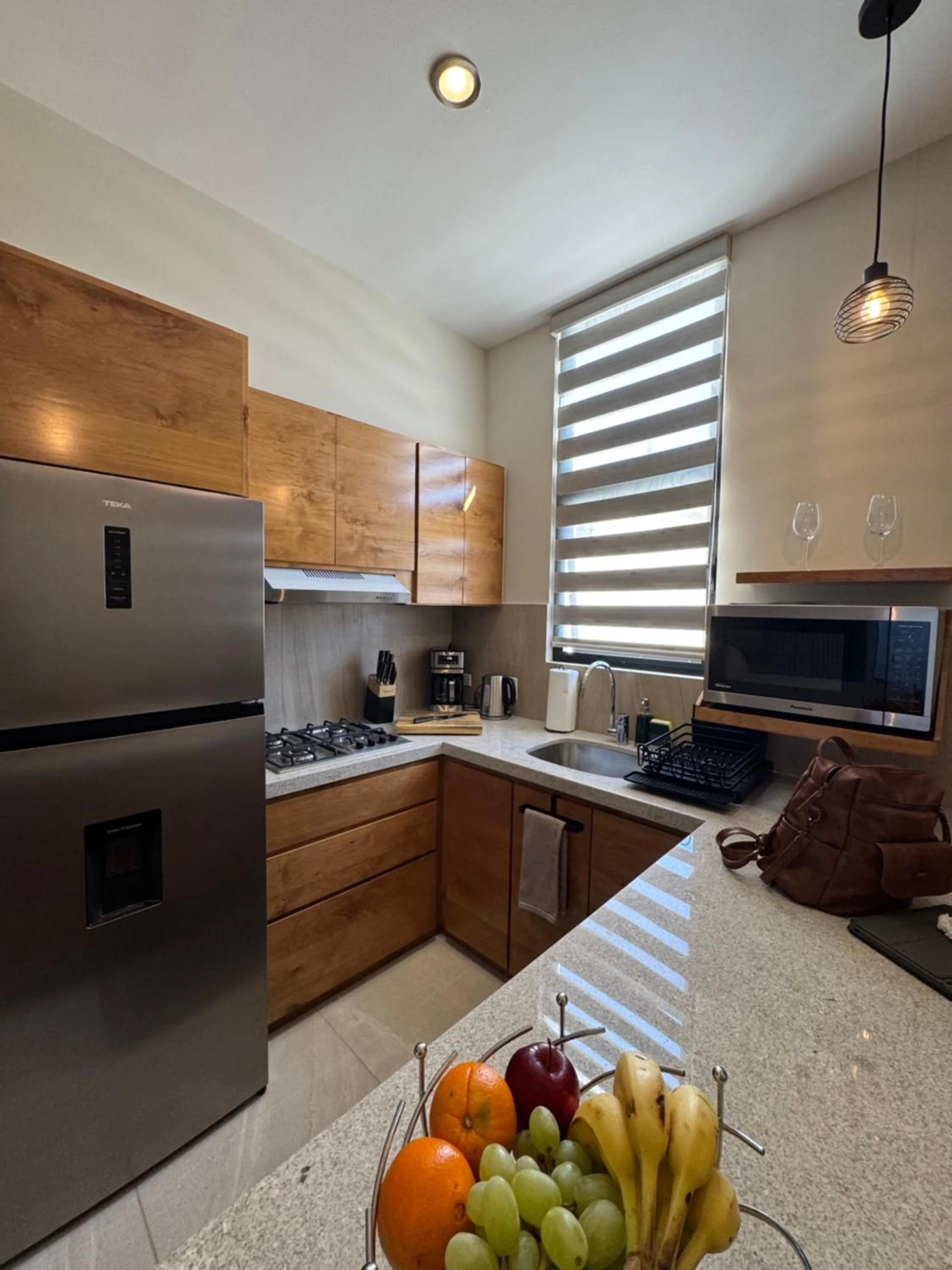 Kitchen or kitchenette in Josefa Suites