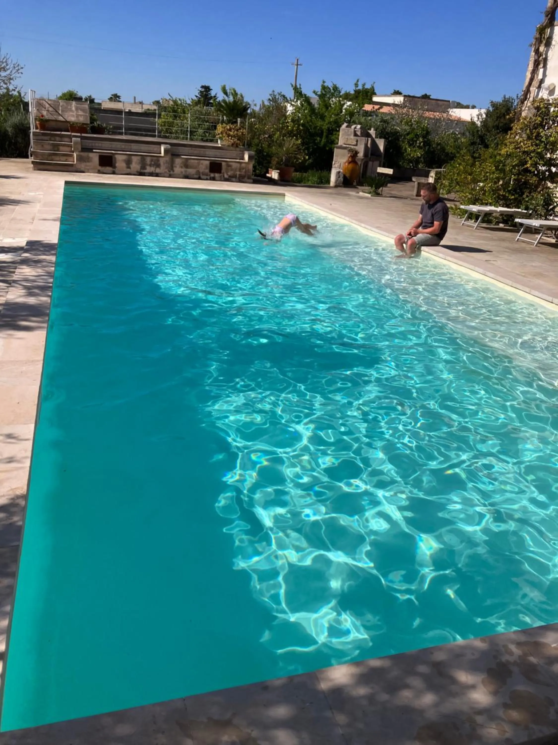 Swimming pool in Corte dei Salentini