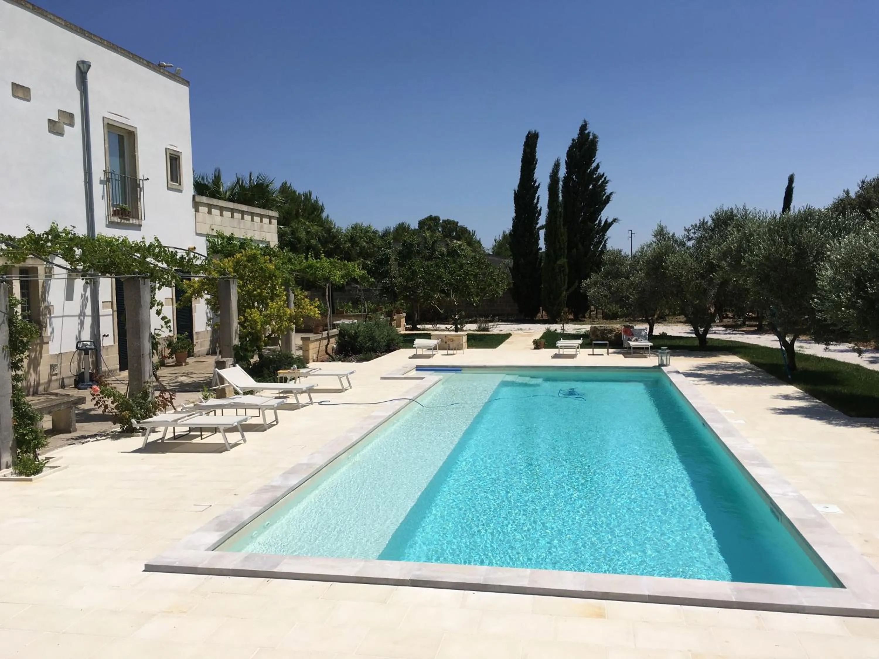 On site in Corte dei Salentini