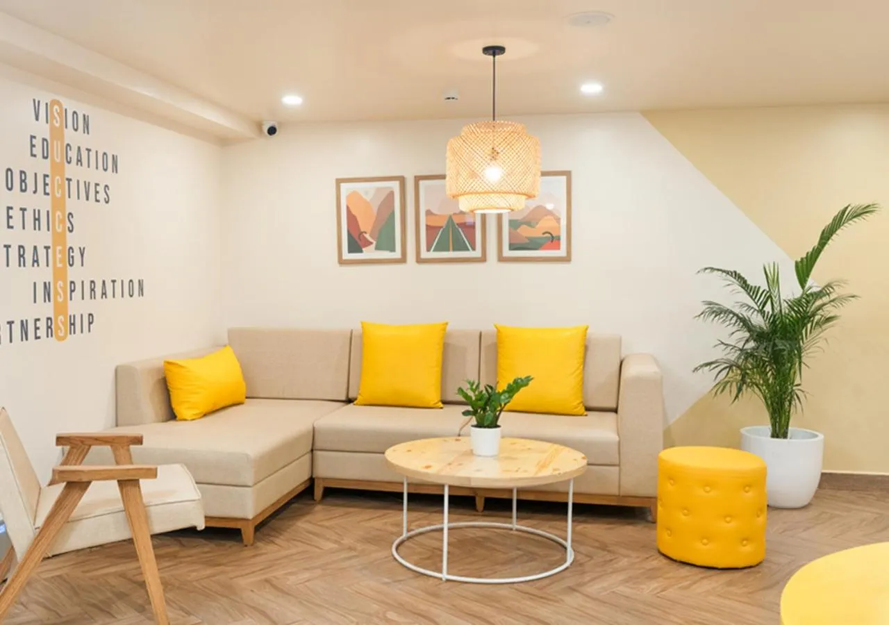 Lobby or reception in Bloom Hotel - DLF Road Gachibowli