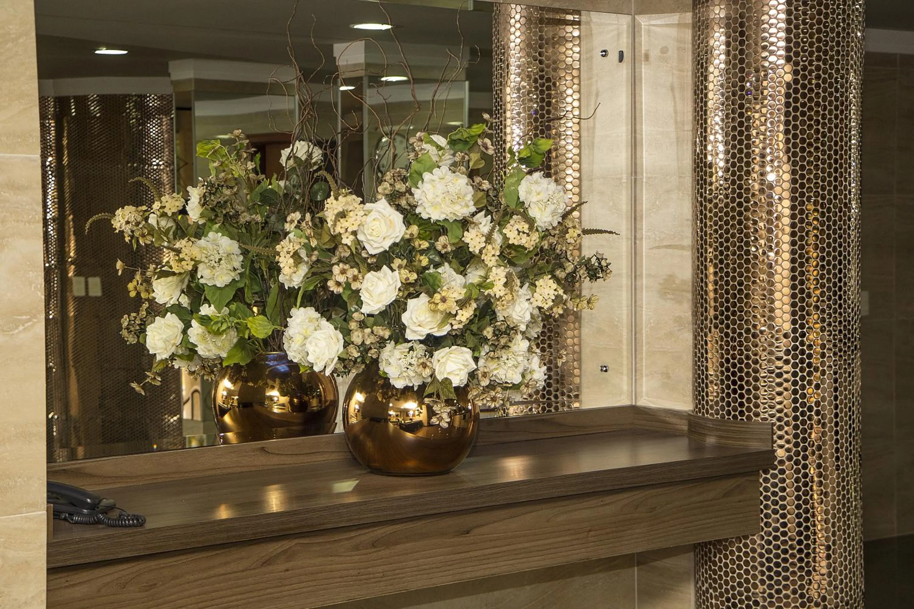 Decorative detail in JP Palace Hotel