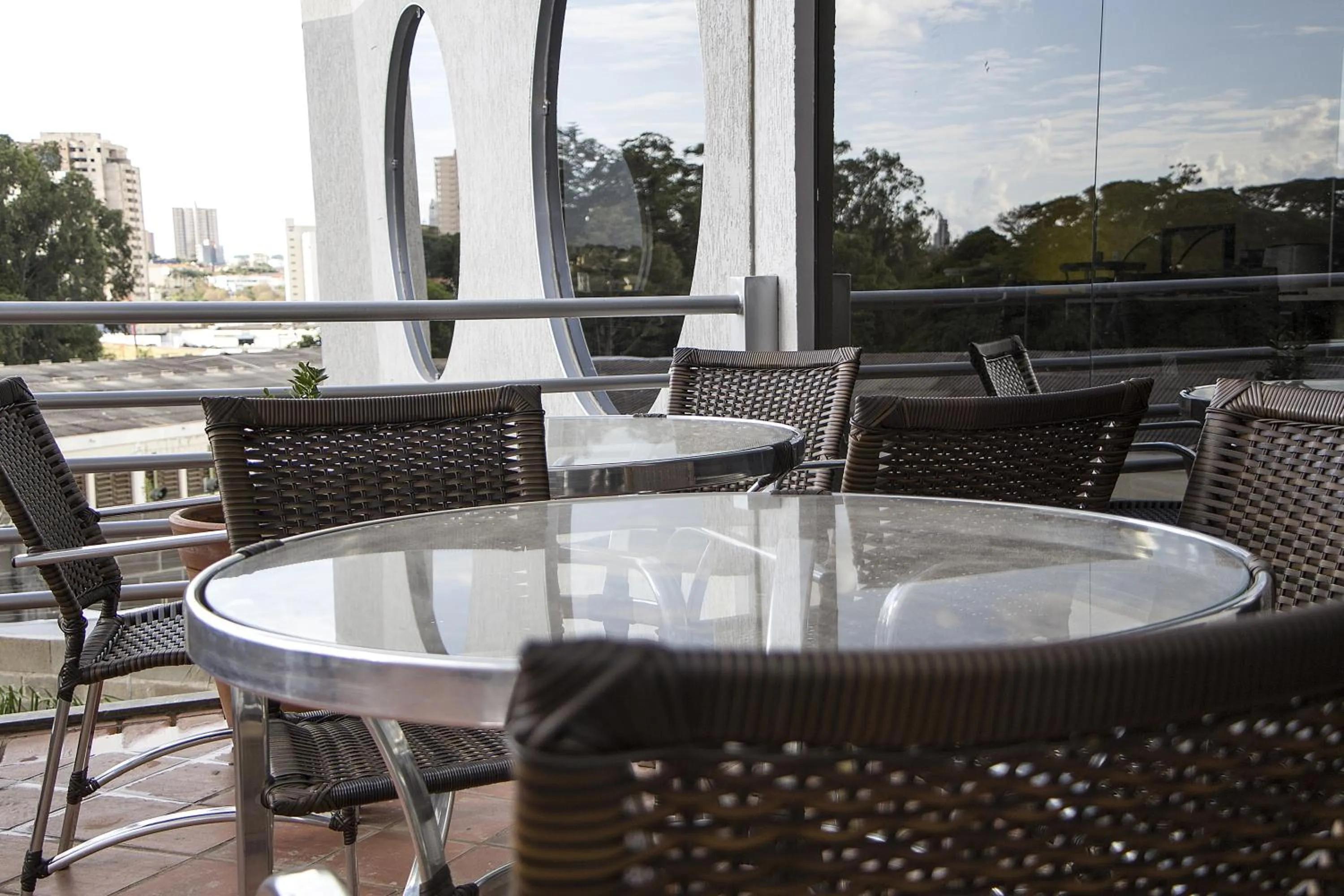 Balcony/Terrace in JP Palace Hotel