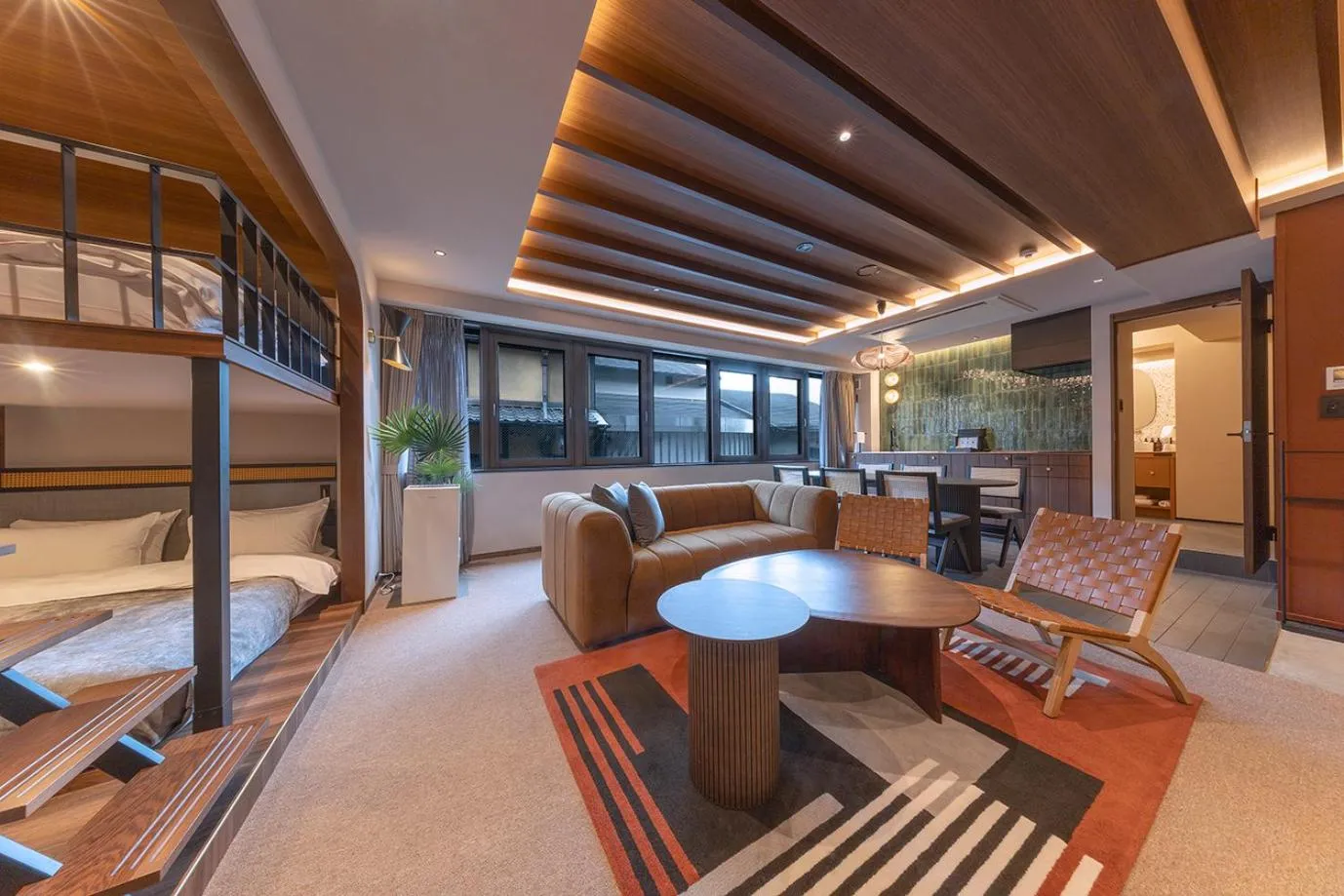 Photo of the whole room, Bed in STITCH HOTEL Kyoto