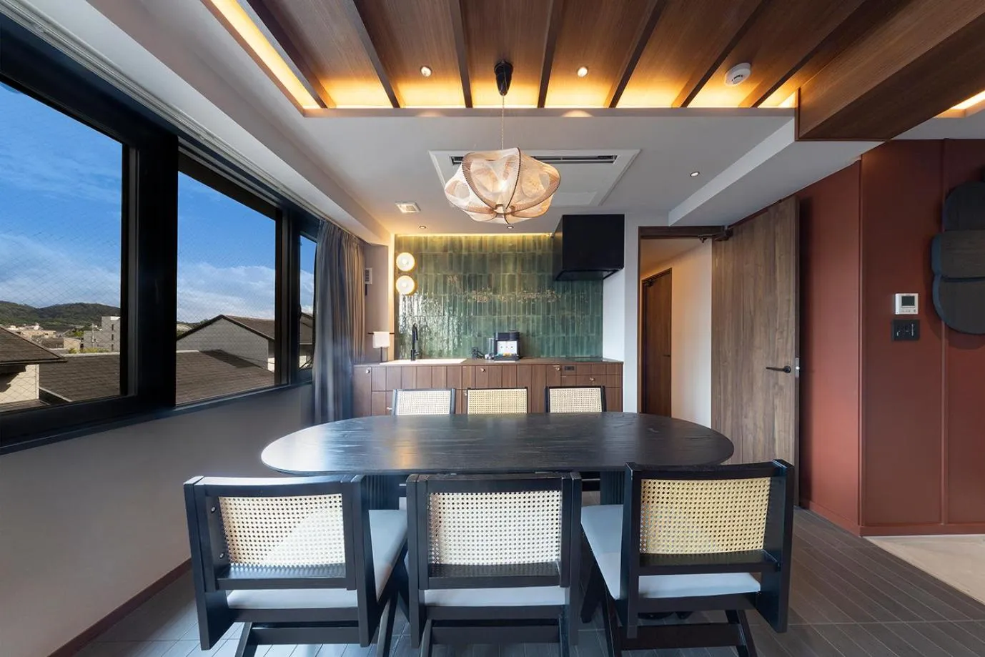 Photo of the whole room in STITCH HOTEL Kyoto