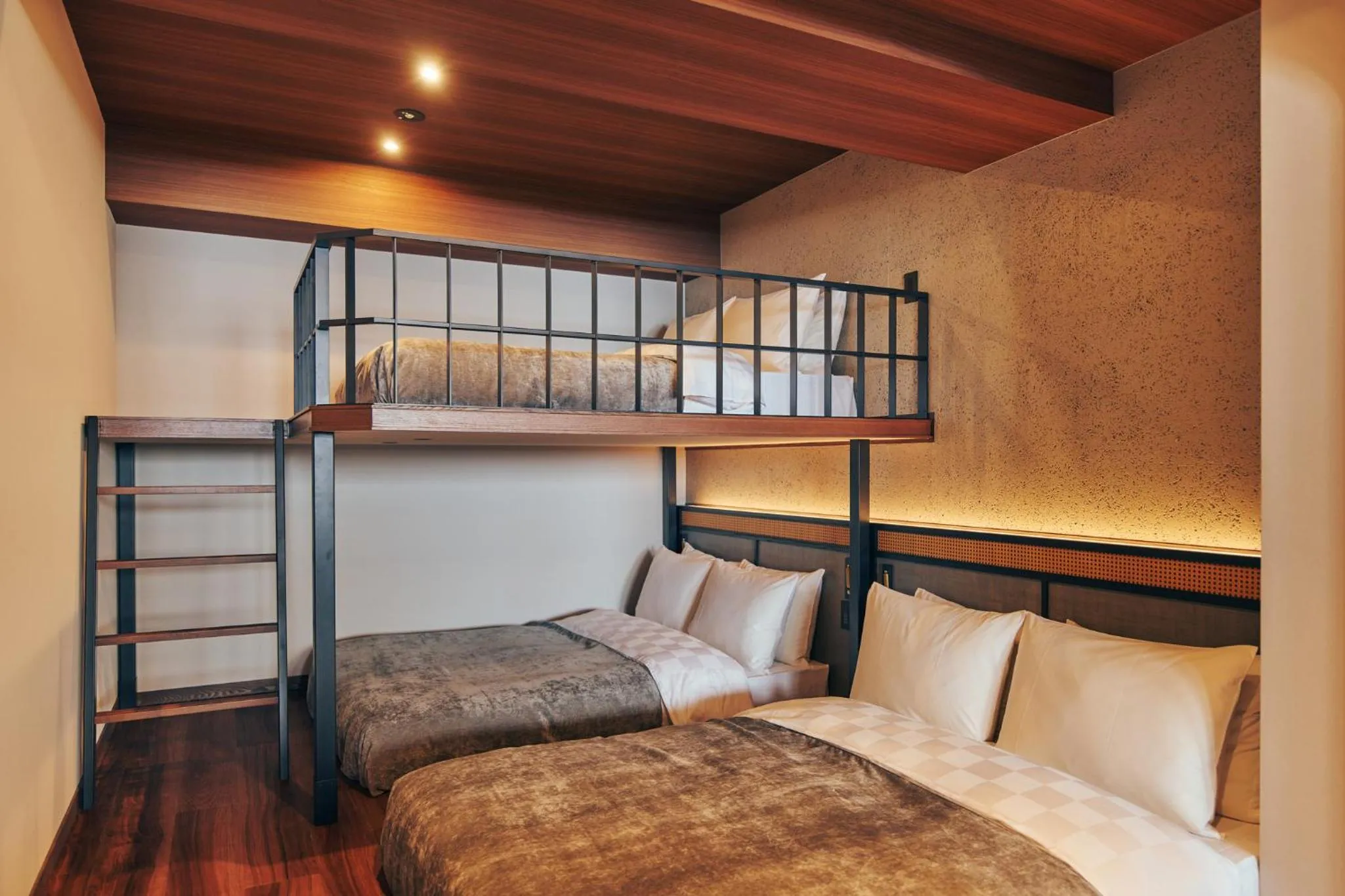 Photo of the whole room, Bed in STITCH HOTEL Kyoto